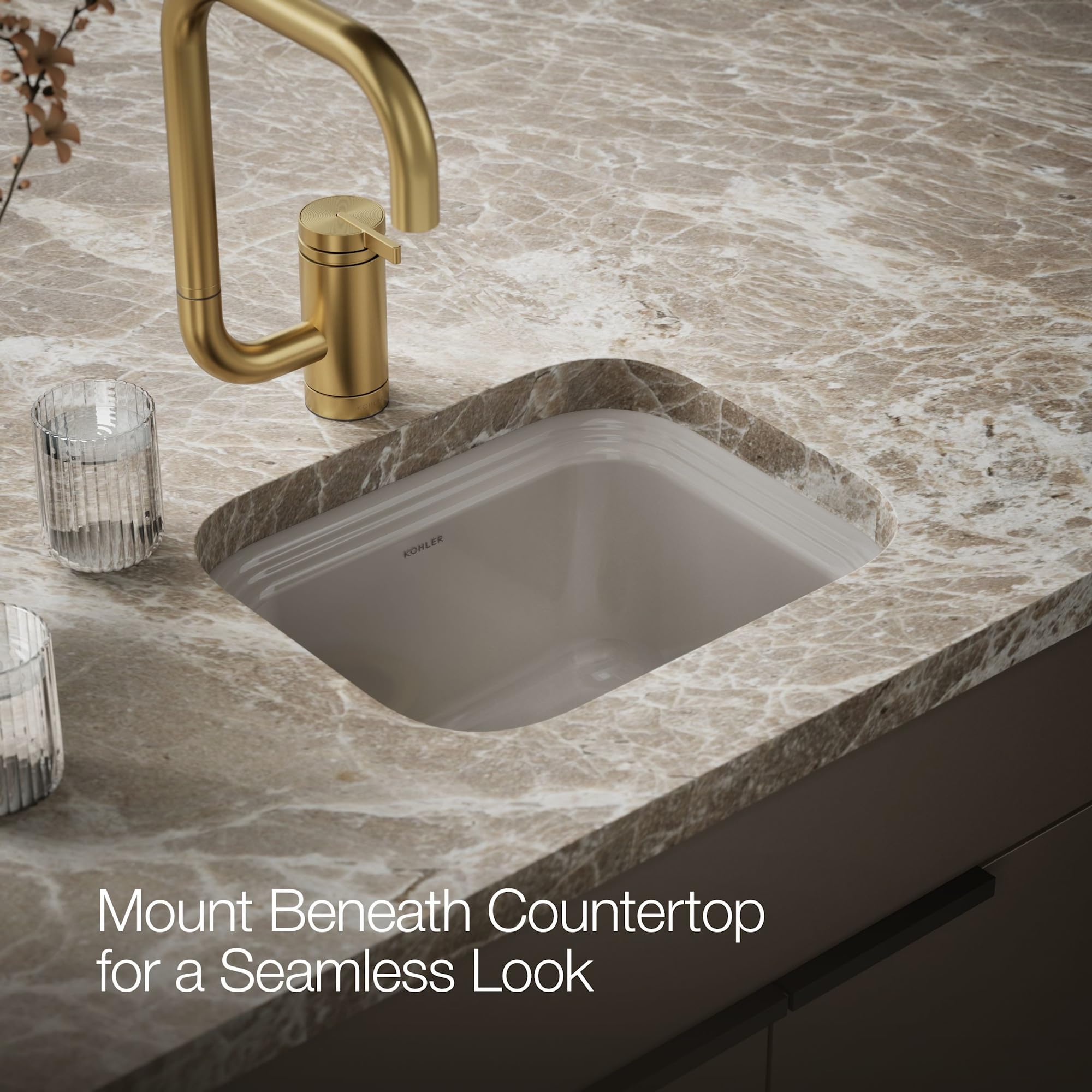 Open Box - Kohler K-6589-U-96 Single Basin Cast Iron Bar Sink from the Northland Series