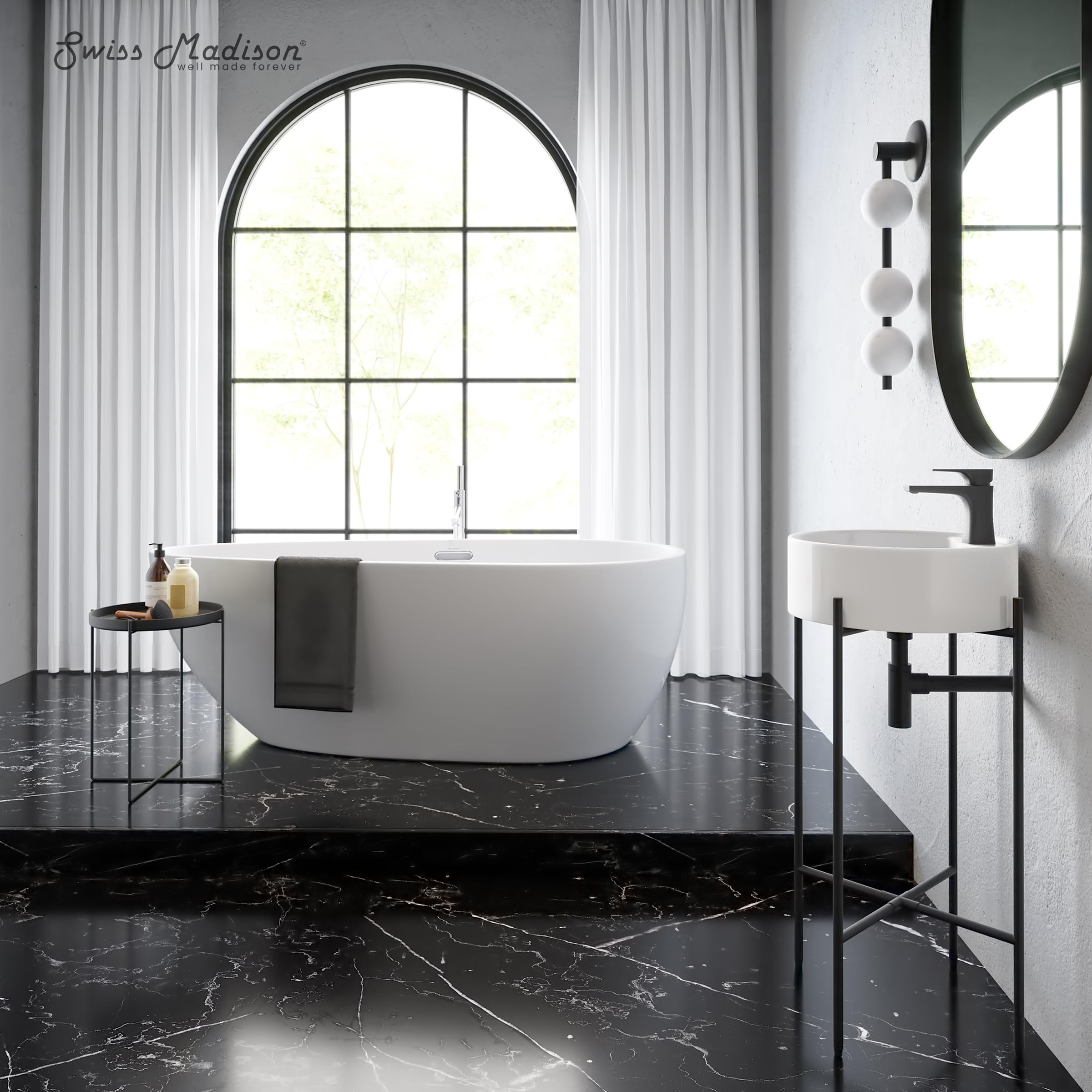 Open Box - Swiss Madison SM-CS800MB - Lavatory Sink Fixture