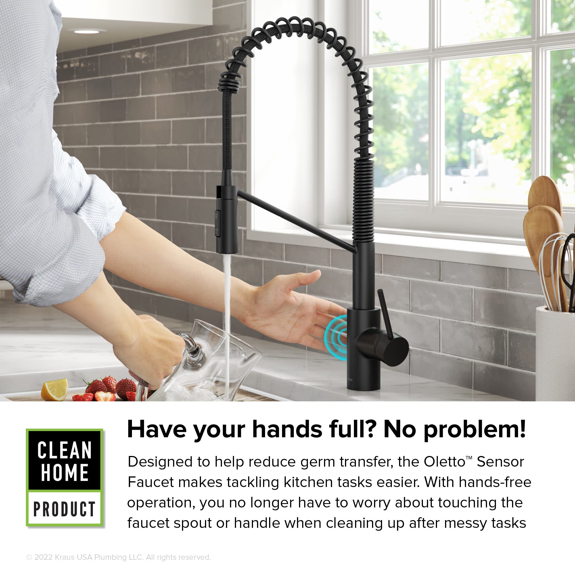 Open Box - Kraus KSF-2631MB - Kitchen Faucet