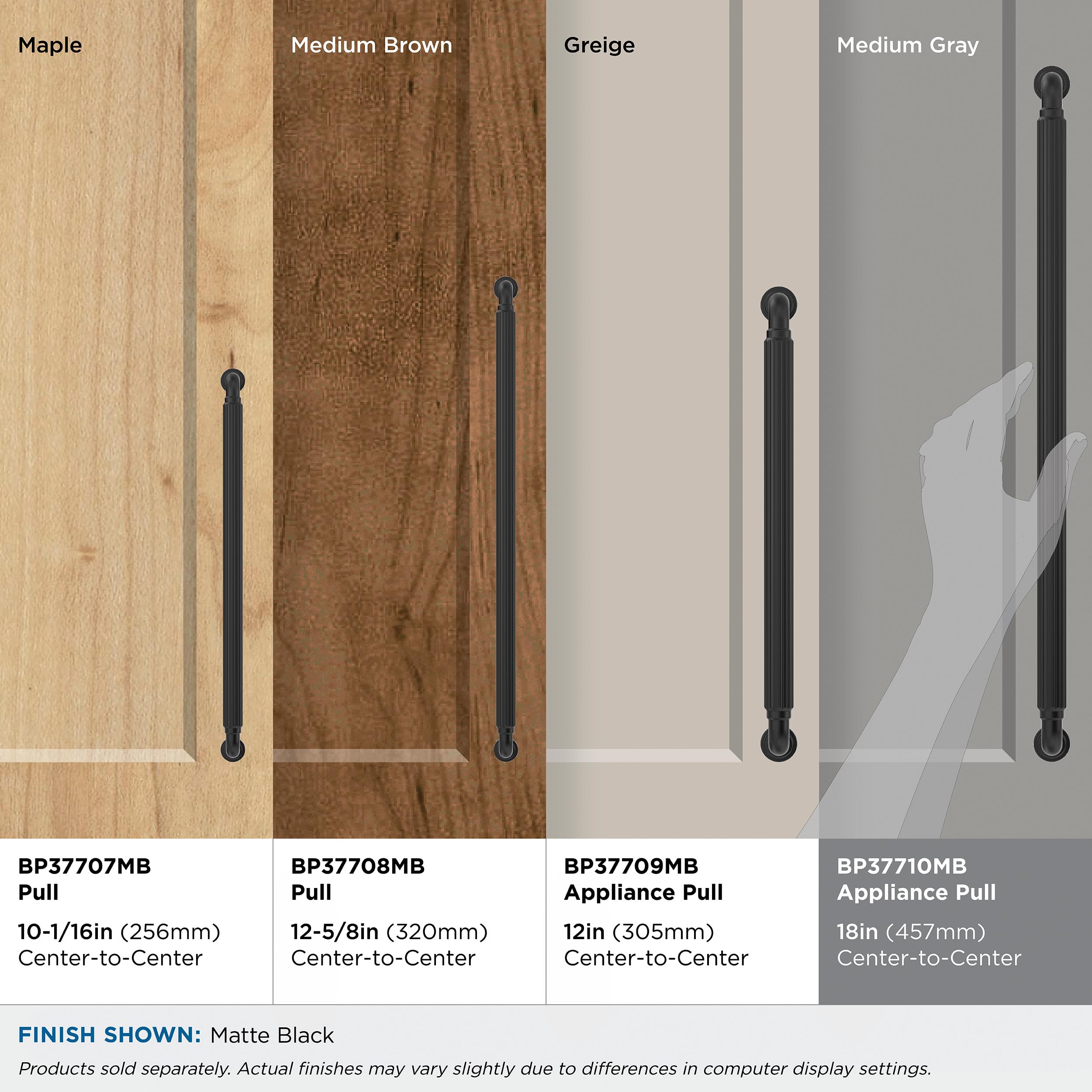 Open Box - Amerock BP37710MB - Pulls Cabinet Hardware