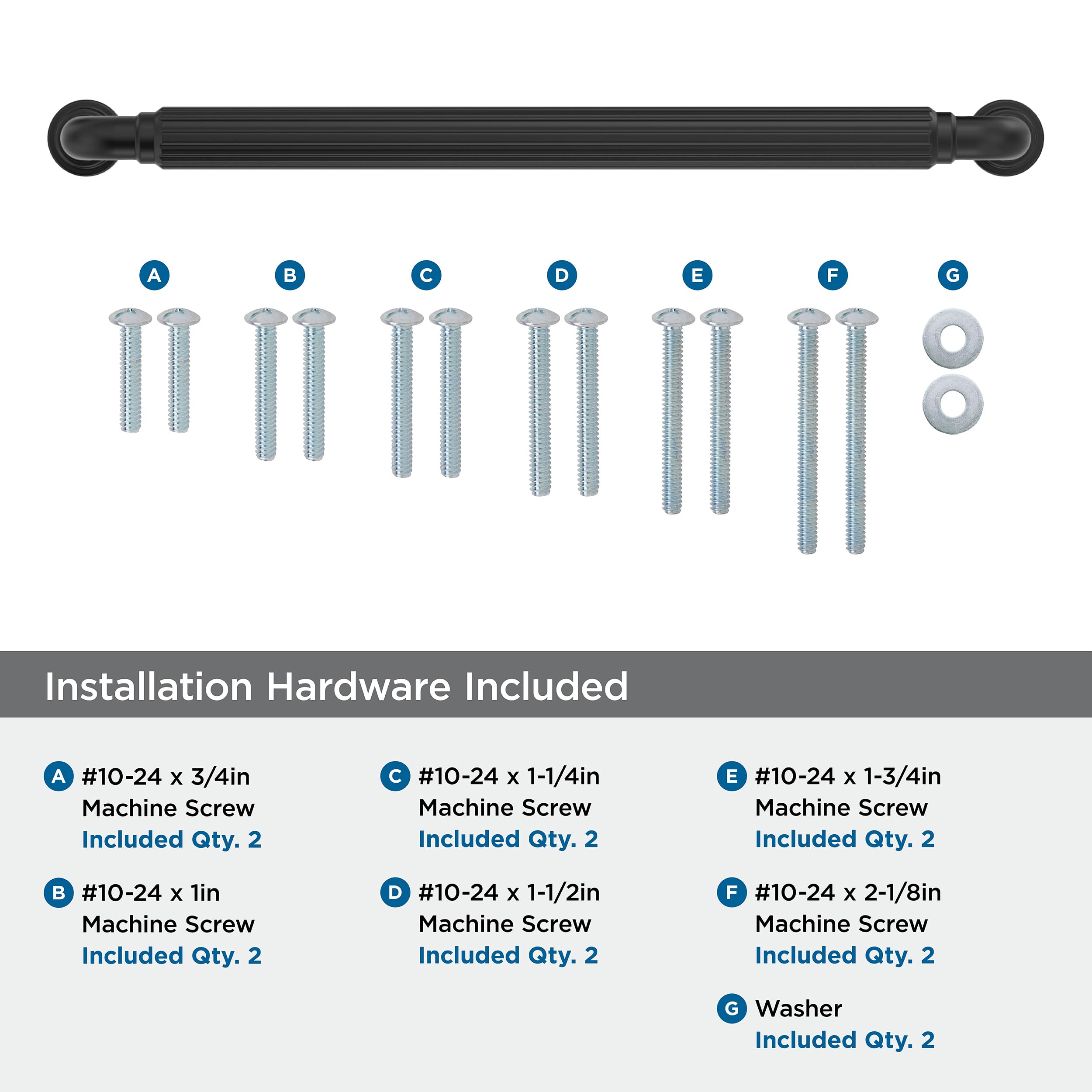 Open Box - Amerock BP37709MB - Pulls Cabinet Hardware
