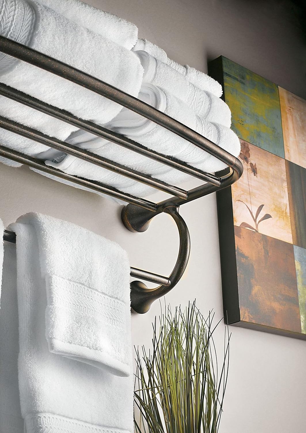 Open Box - Moen CSIYB2894ORB 24" Aluminum Hotel Shelf from the Eva Collection
