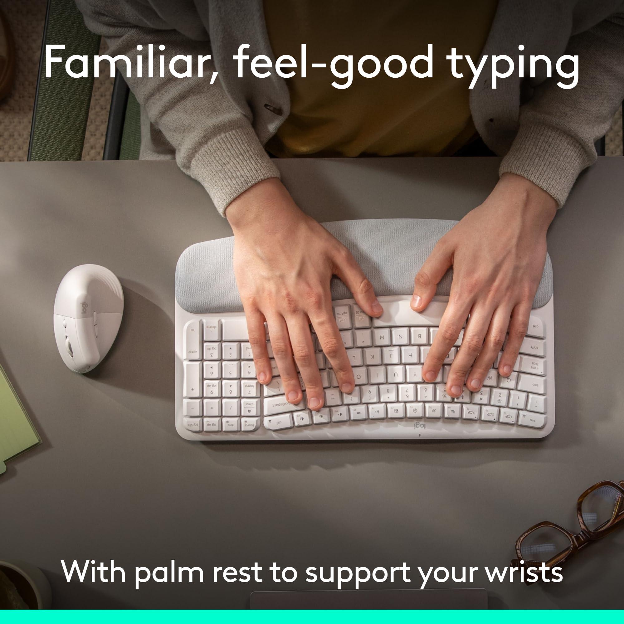 Refurbished - Logitech WAVE KEYS & LIFT COMBO