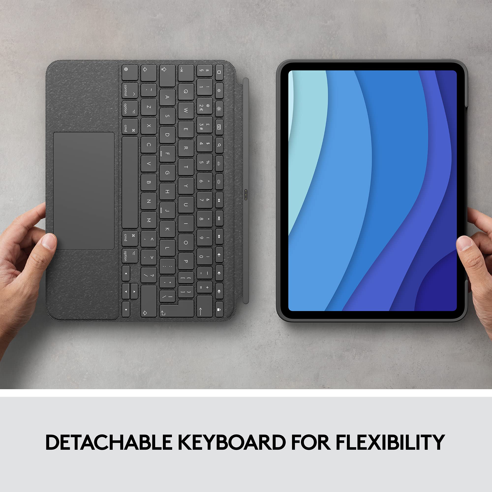 Refurbished - Logitech ComboTouchiPadPro 11 097855166180
