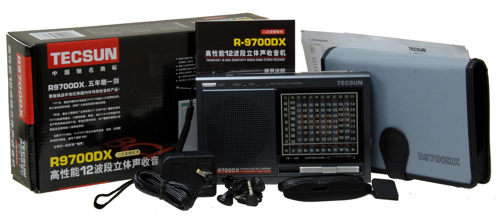 Tecsun Portable Am/fm/sw Radio Black.
