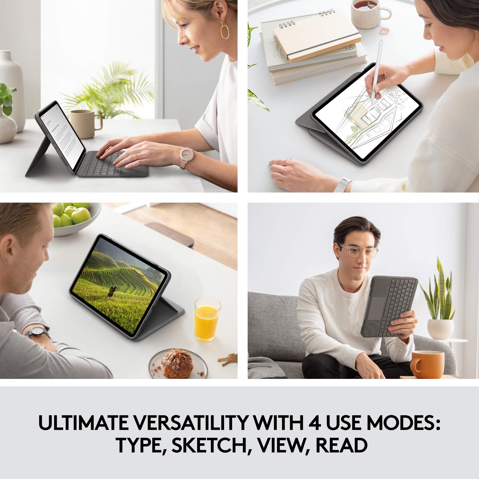 Refurbished - Logitech Folio Touch iPad Pro11 097855158796