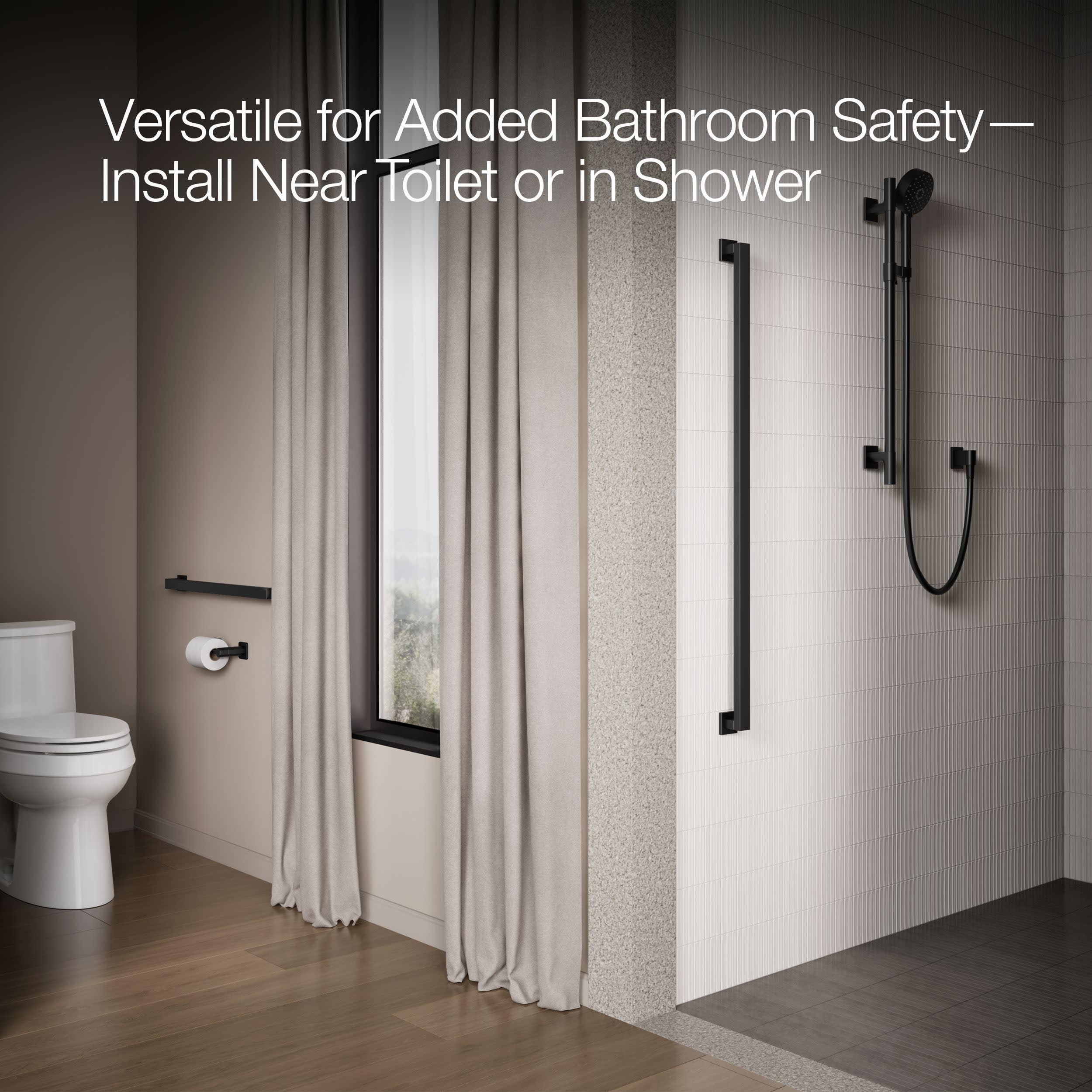 Open Box - Kohler K-23295-BL - Grab Bar Accessory