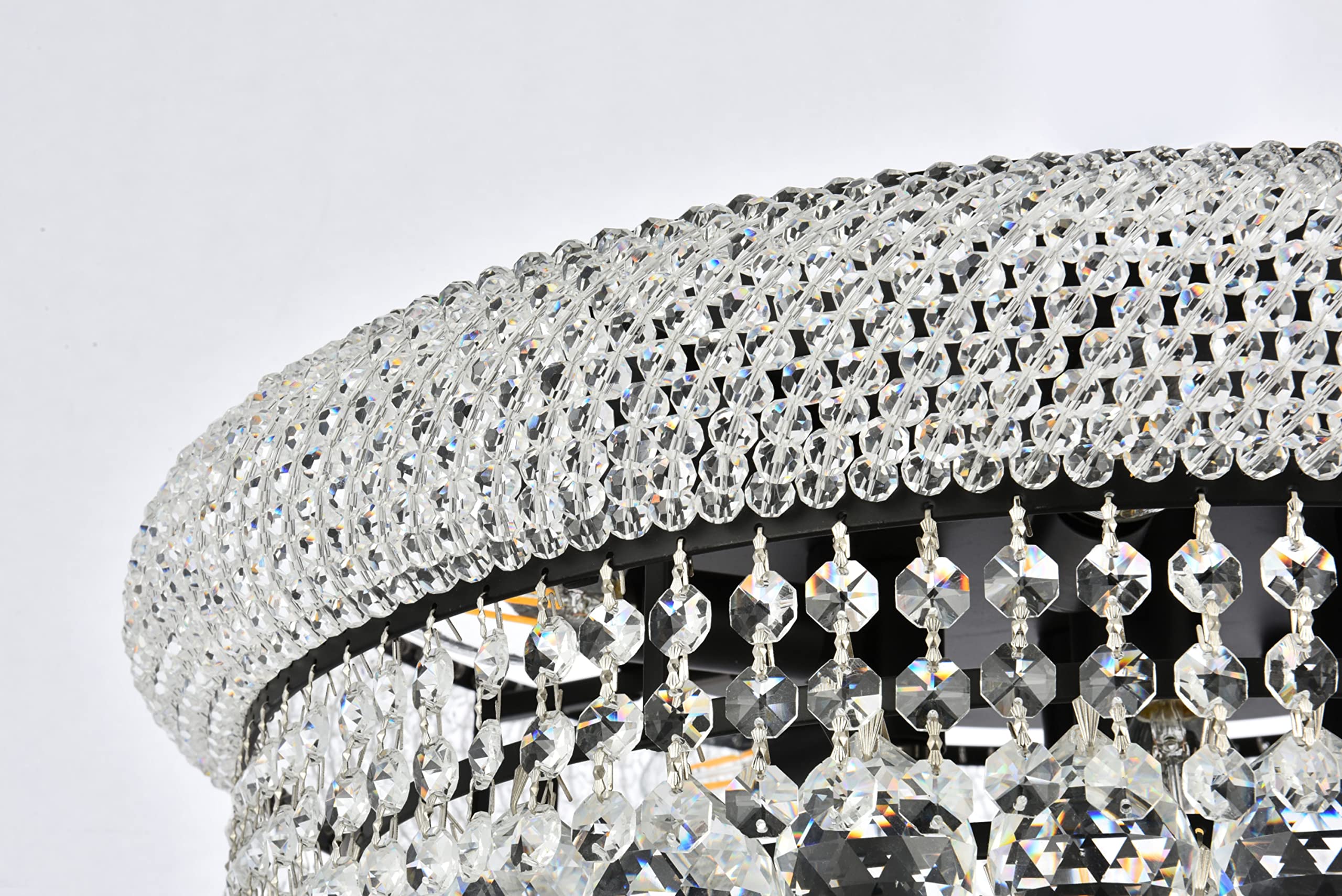 Open Box - Elegant Lighting Primo 10-Light Flush Mount (ELU5760_20082397_20082401)
