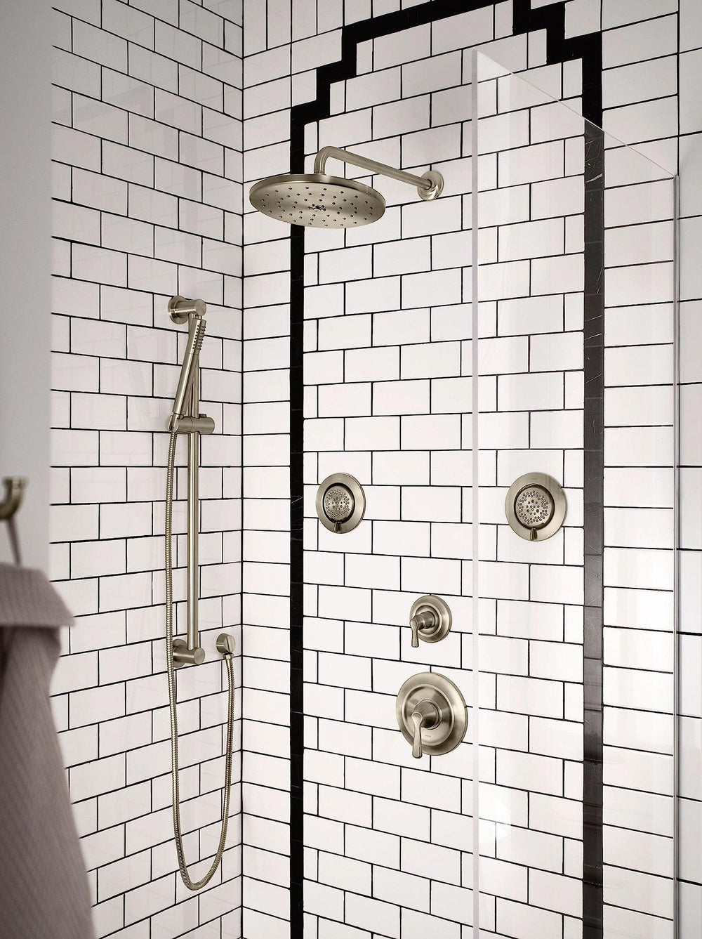 Open Box - Moen UTS344301BL - Valve Trim Only Showers