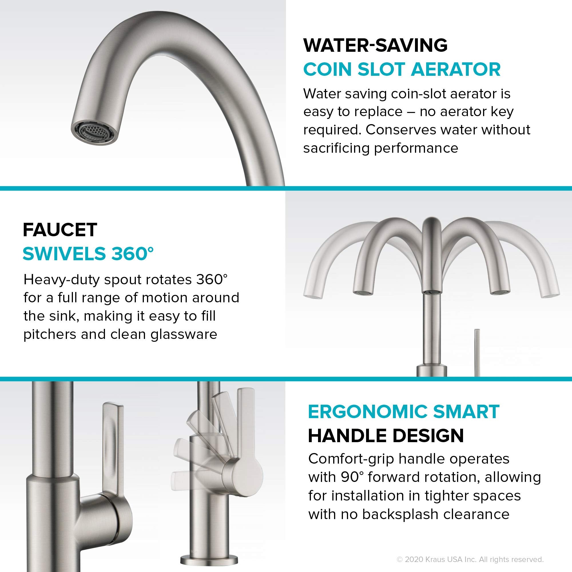 Open Box - Kraus KPF-2822SFACB - Bar Faucet