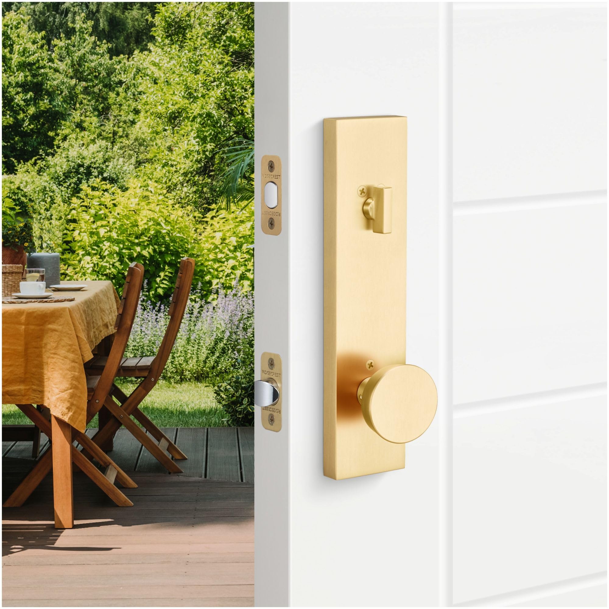 Open Box - Sure-Loc ZT307 SB - Door Knob Combo Packs Door Hardware