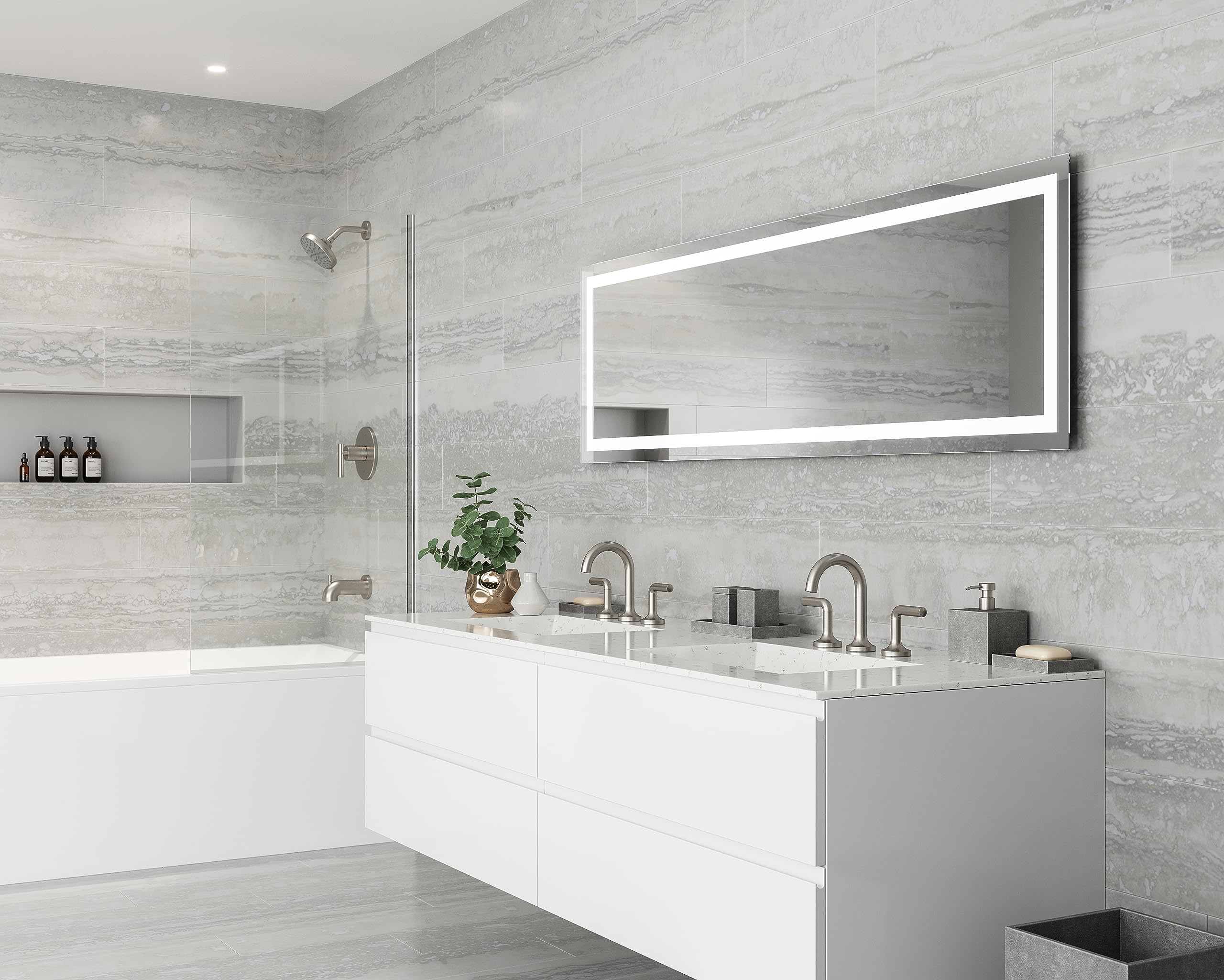 Open Box - Pfister 8P8-WS2-ZLSGS - Tub and Shower Showers