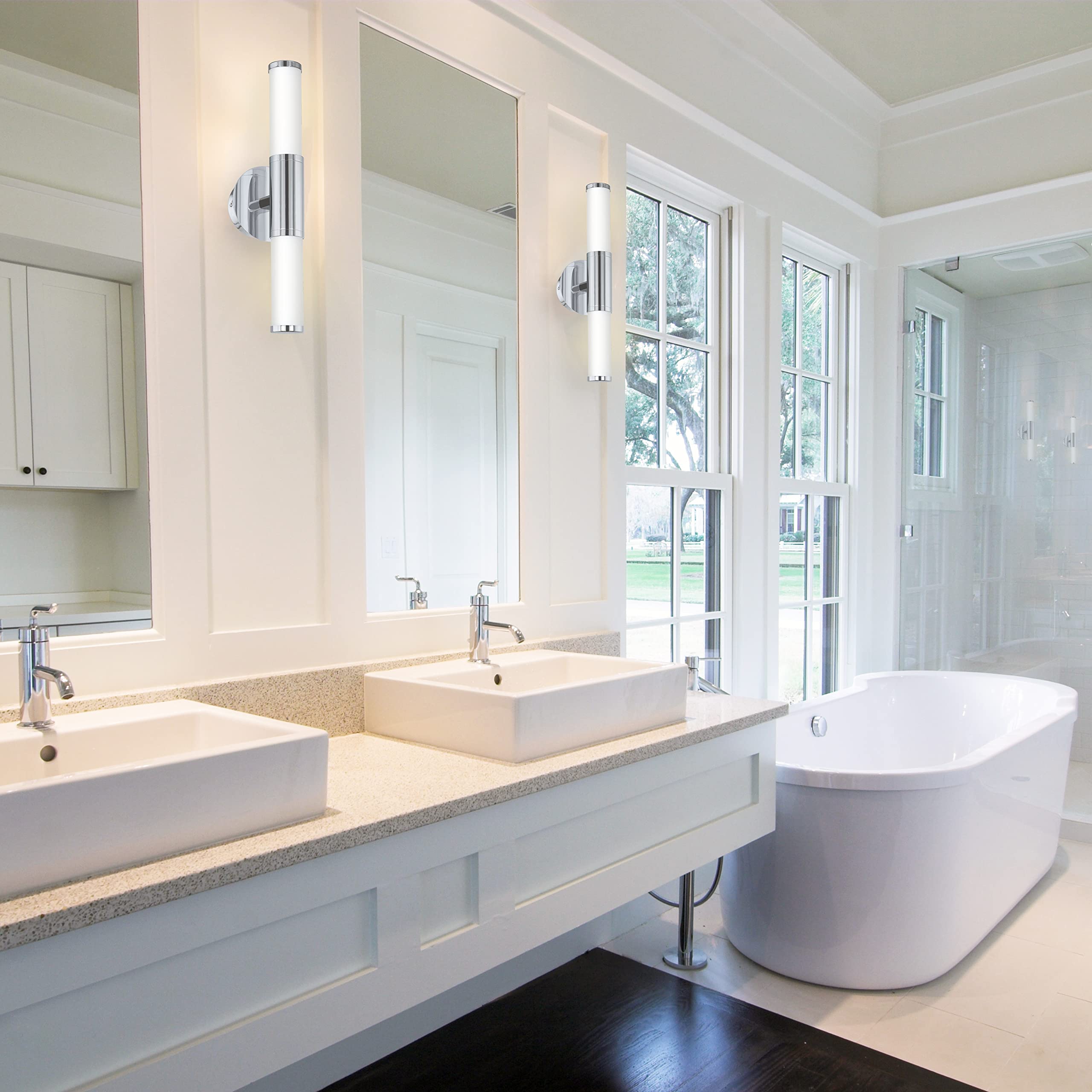 Open Box - Eglo 95142A - Bathroom Fixtures Indoor Lighting