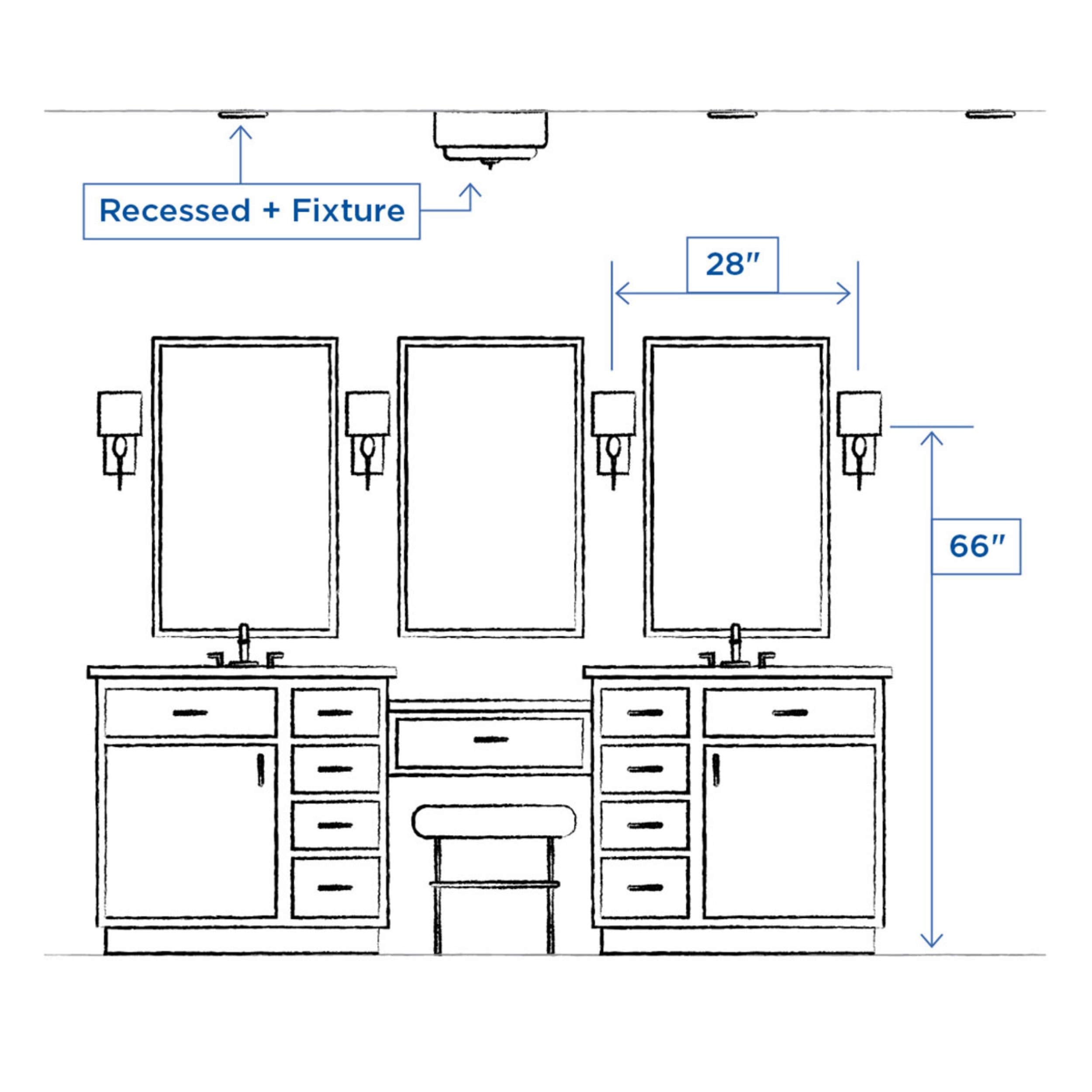 Open Box - Progress Lighting P300316-009 - Bathroom Fixtures Indoor Lighting