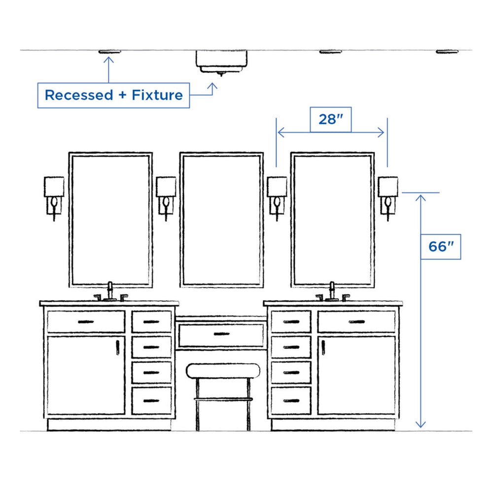 Open Box - Progress Lighting P300382-015 - Bathroom Fixtures Indoor Lighting