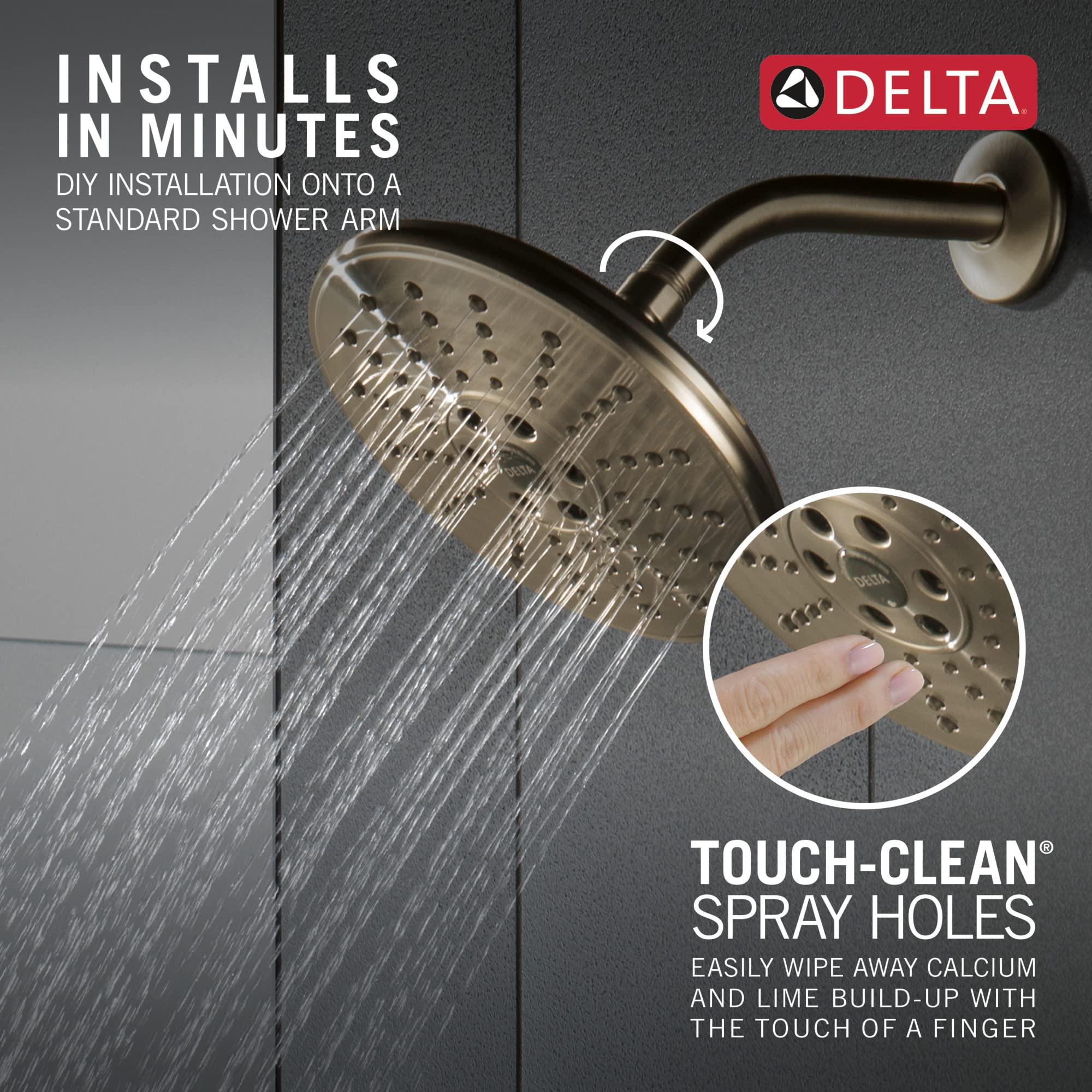 Open Box - Delta 52688-CZ-PR - Shower Heads Showers