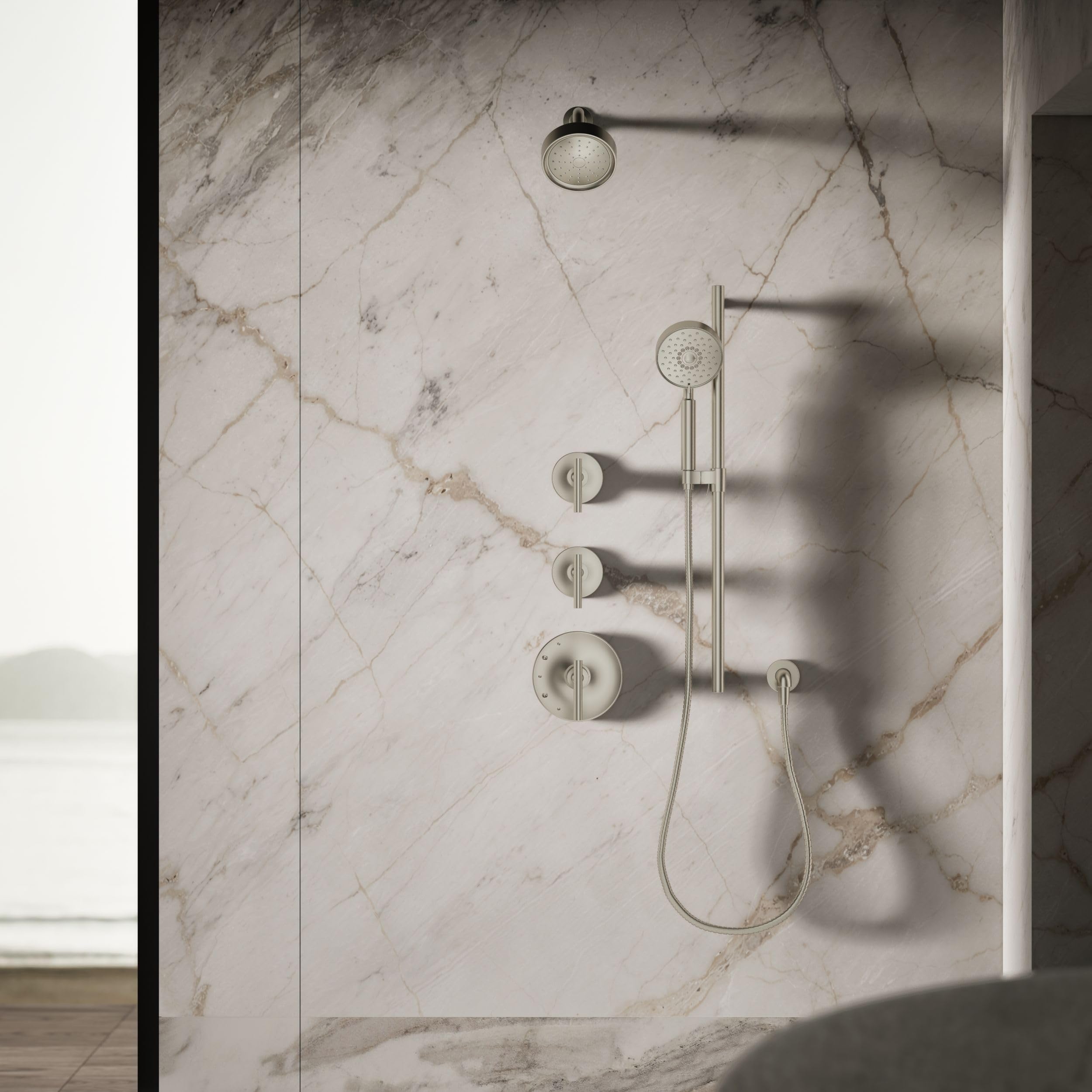 Open Box - Kohler K-939-G-BN - Shower Heads Showers
