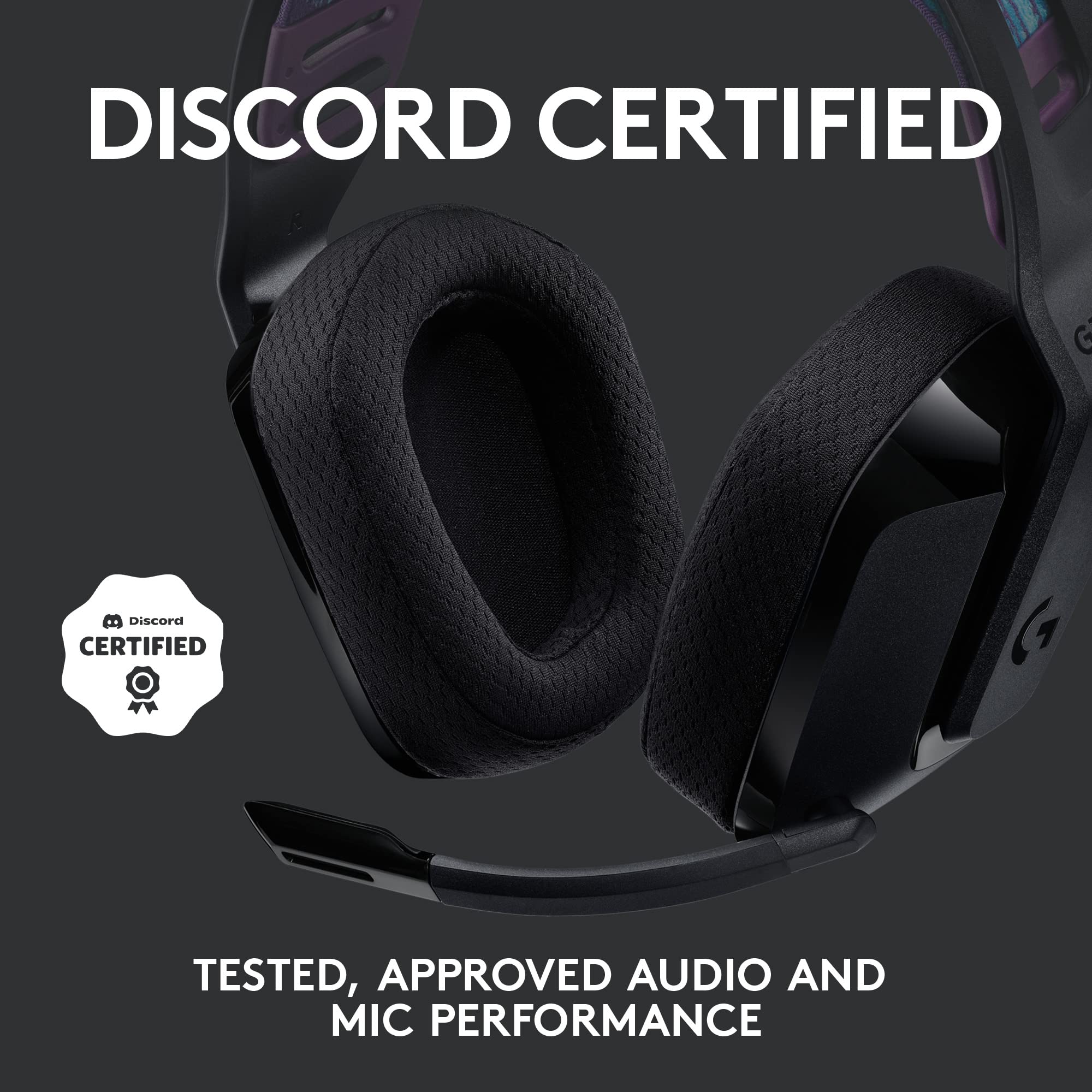 Refurbished - Logitech G G535 LIGHTSPEED Wireless Headset (Black)