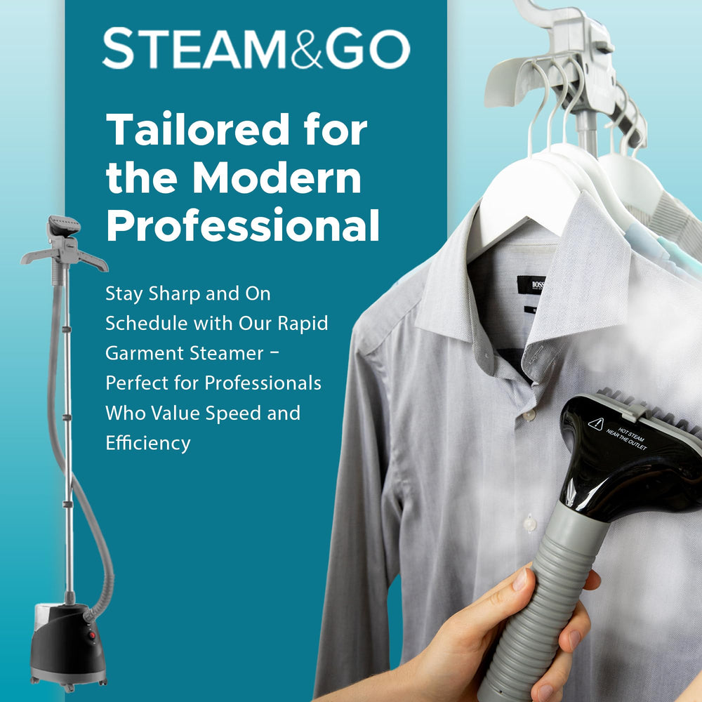 New - Steam And Go Iron - Model Xyz, 220v, Blue Color