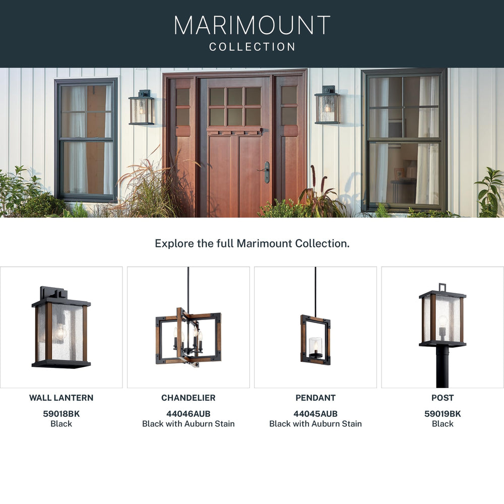Open Box - Kichler 59018BK - Wall Sconces Outdoor Lighting