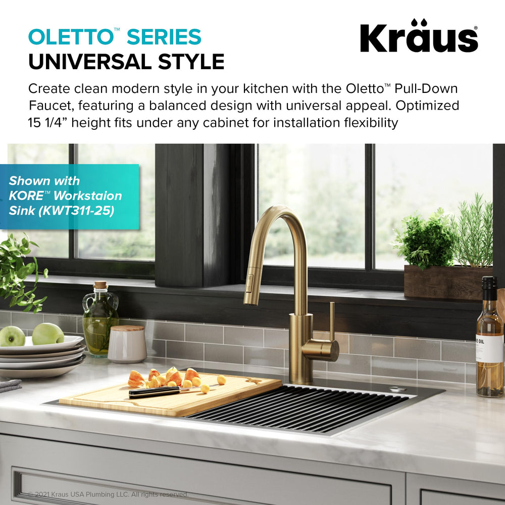 Open Box - Kraus KPF-2620SFACB - Kitchen Faucet