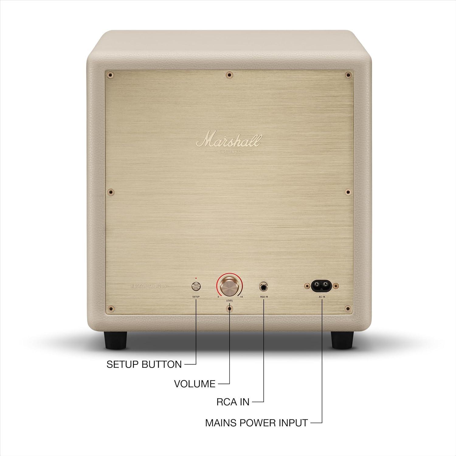 Refurbished - Marshall - Heston Sub 200 Subwoofer - Cream