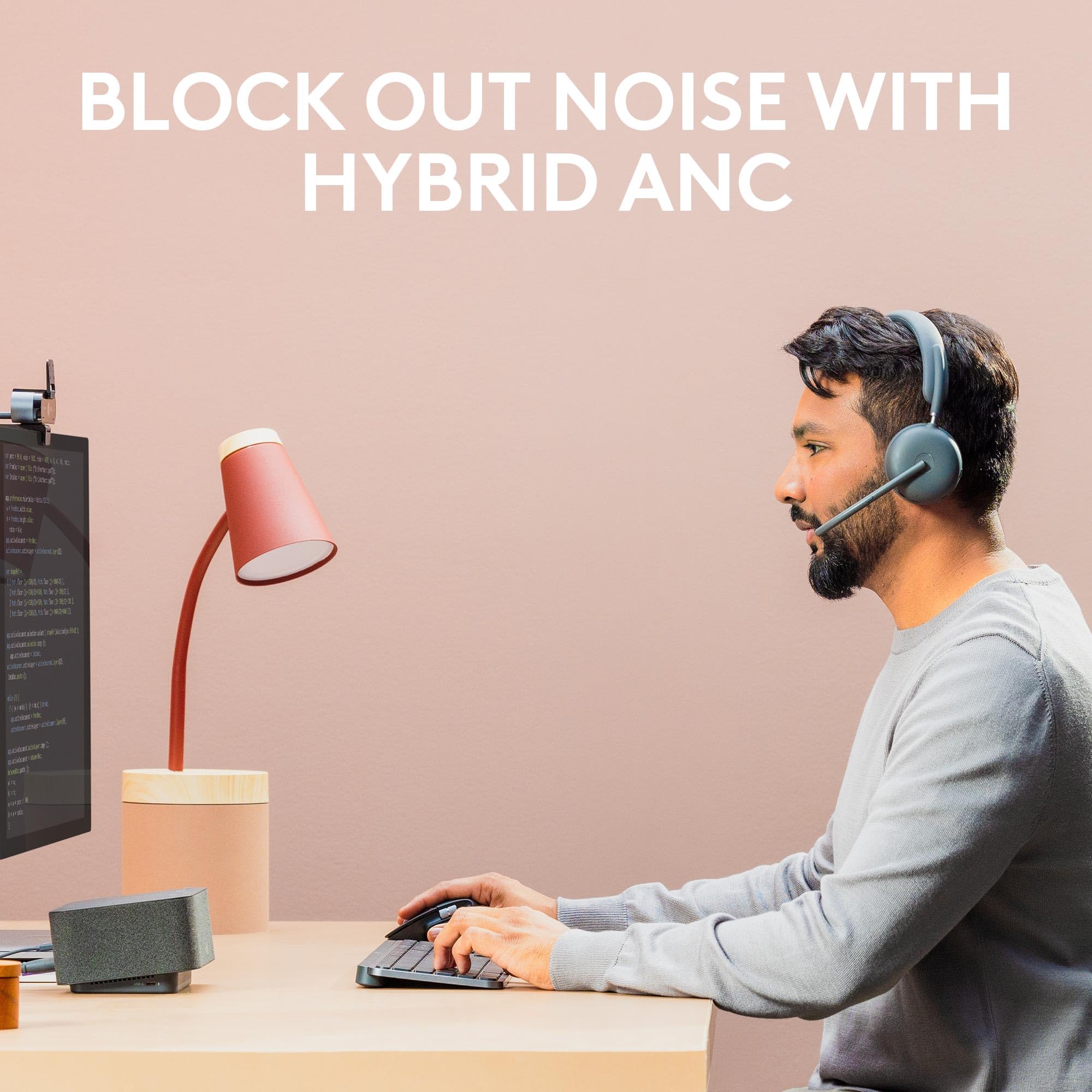 Certified Refurbished - HEADSET-Zone 950-GRAPHITEUC-2.4GHZ/BT-A00174A00172NO STAND 981-001317