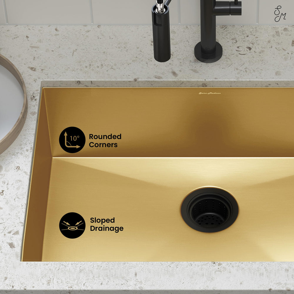 Open Box - Swiss Madison SM-KU715G - Kitchen Sinks Sinks