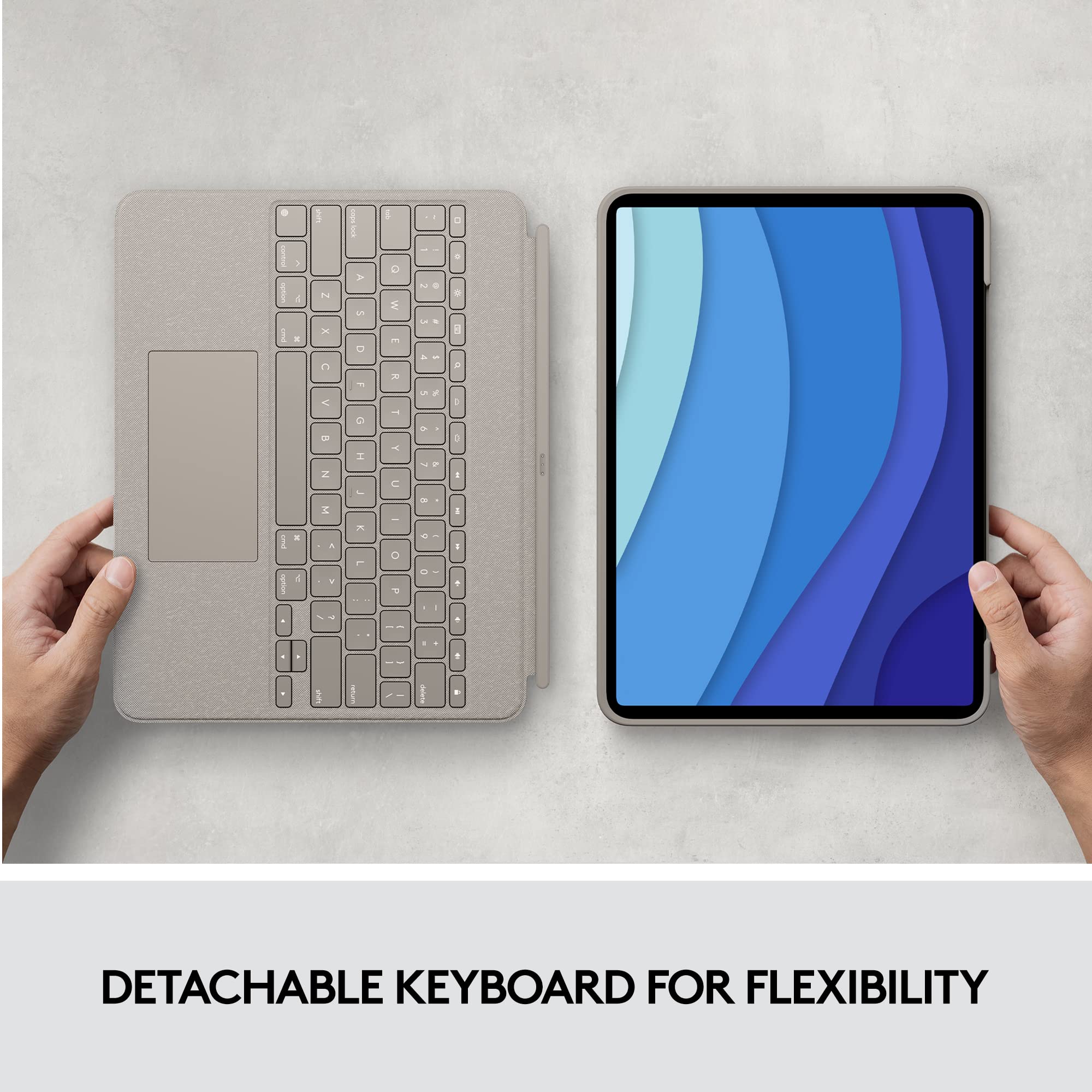 Refurbished - Combo Touch for iPad Pro 12.9-inch (5th and 6th gen)-SAND-US-OTHERS 920-010119