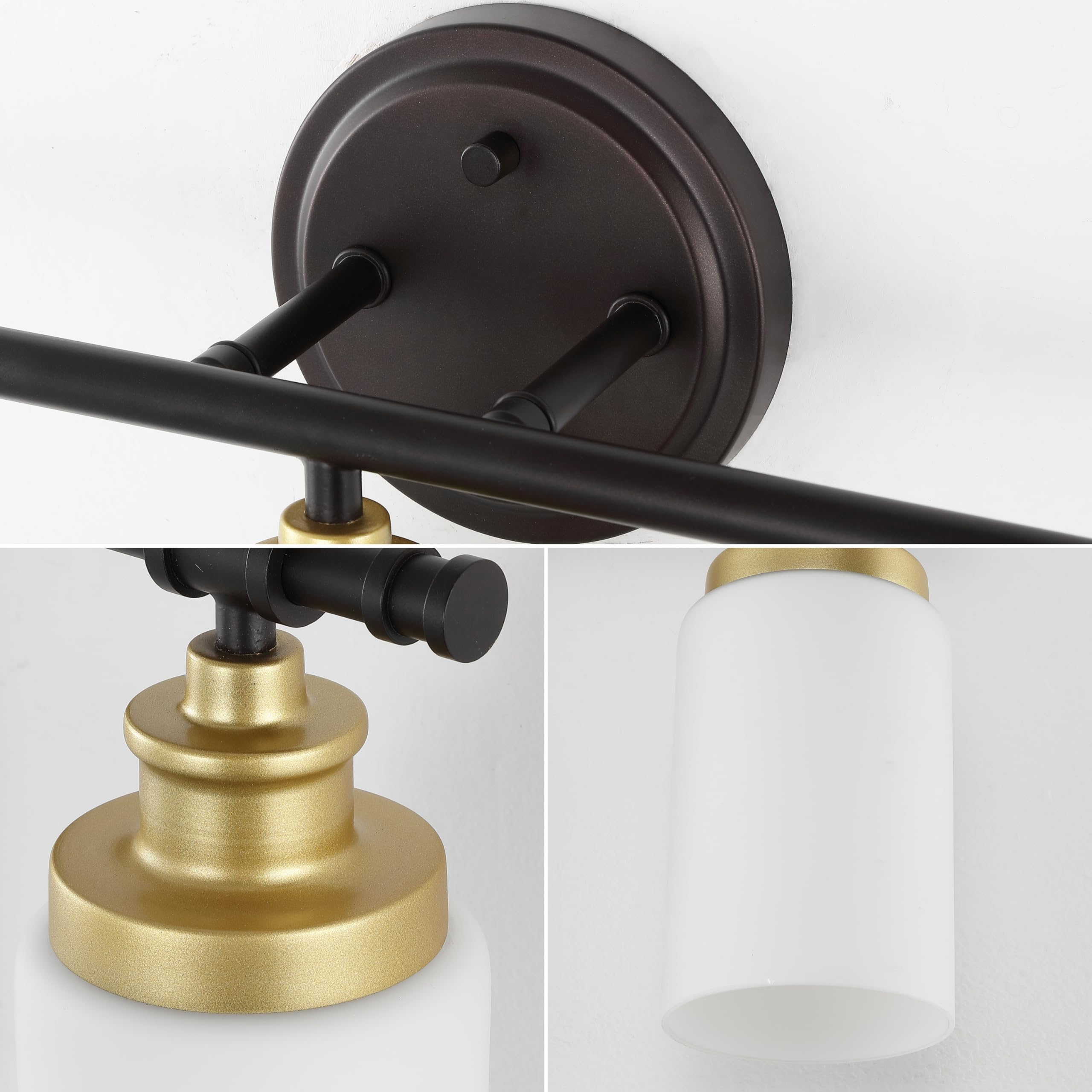 Open Box - JONATHAN Y Lighting JYL1503B - Bathroom Fixtures Indoor Lighting