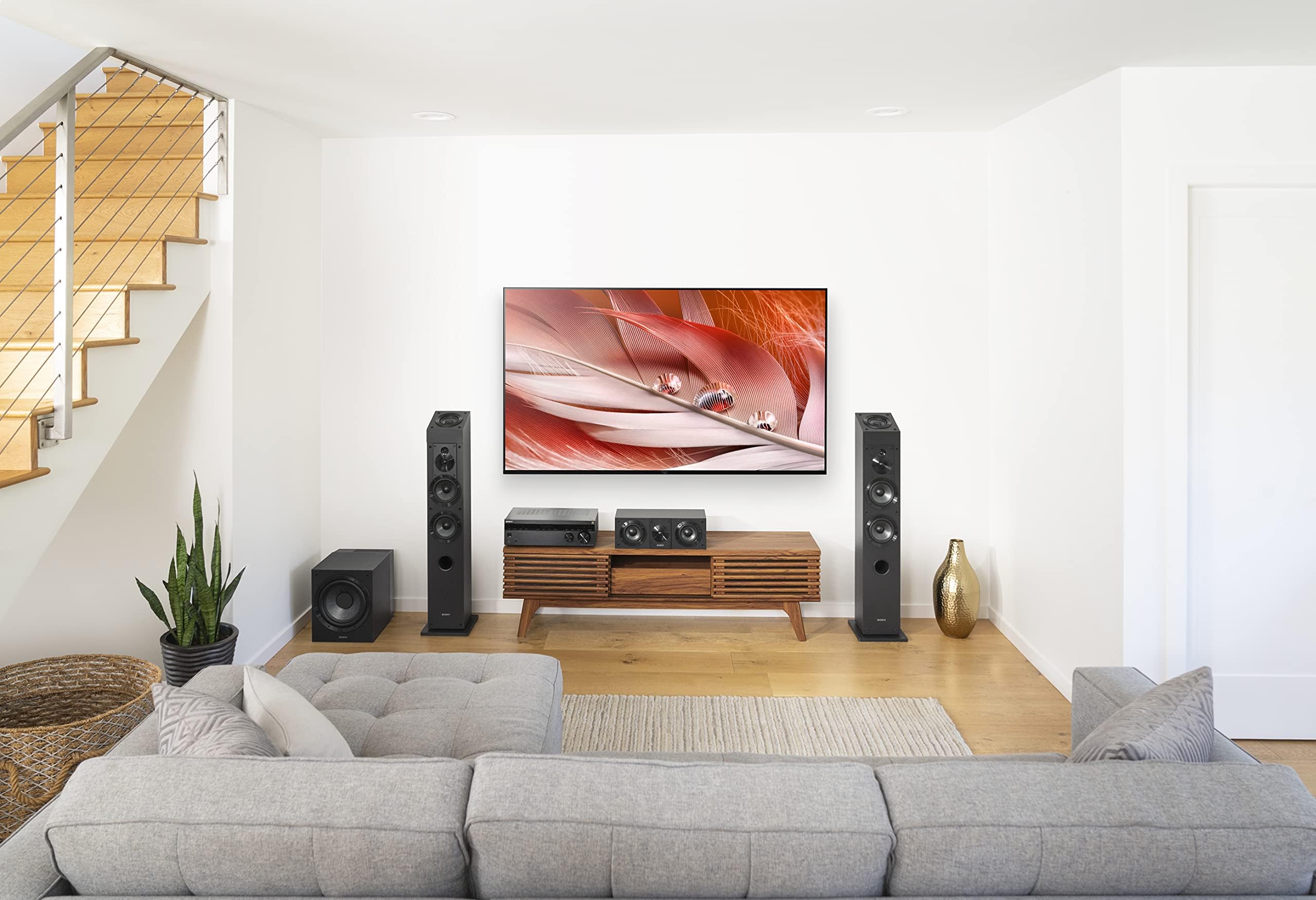 Certified Refurbished - Sony SS-CS3 3-way 4-driver Floor-Standing Speaker System -Sold Individually