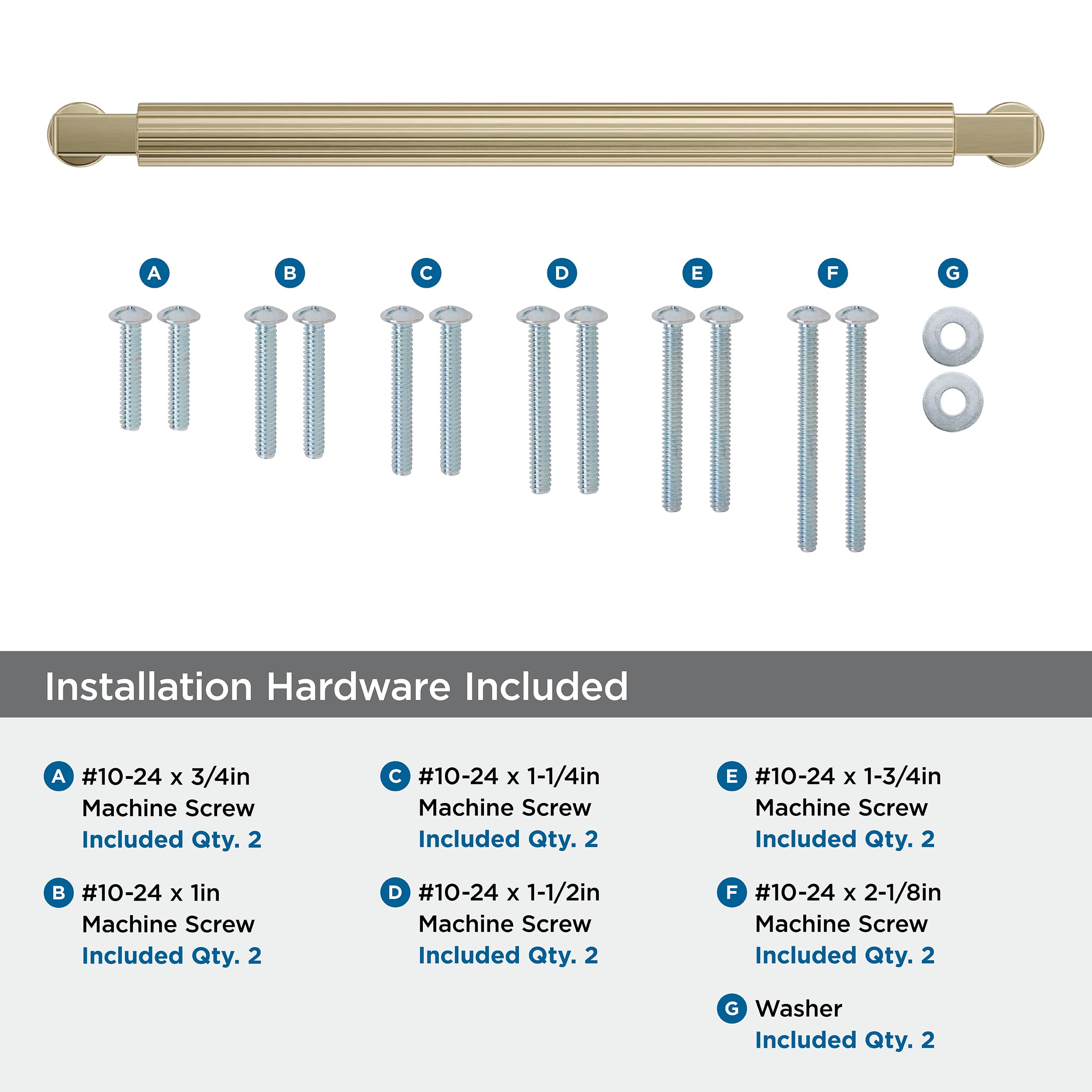 Open Box - Amerock BP37650BBZ - Pulls Cabinet Hardware
