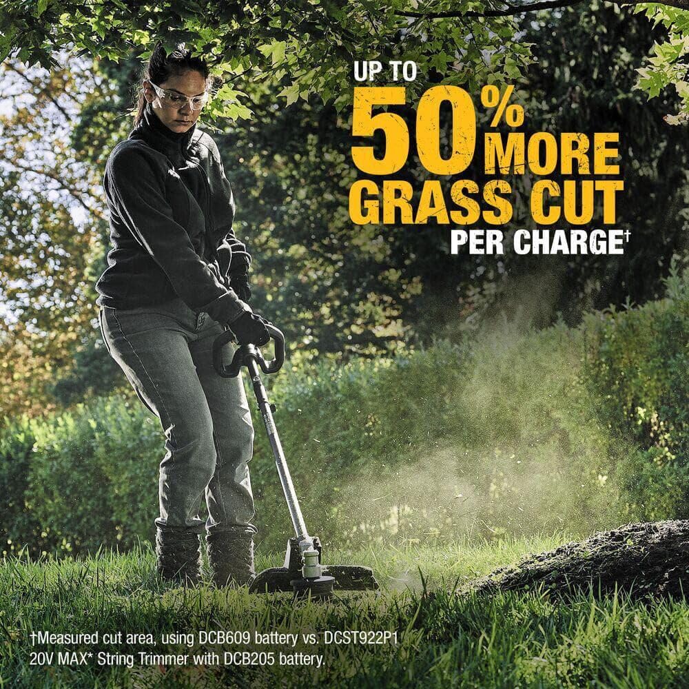 Open Box - DEWALT 60-Volt Cordless Lithium-Ion String Trimmer and Blower Combo Kit with 9Ah Battery and Charger (2-Tool) DEWALTBullseye Deals