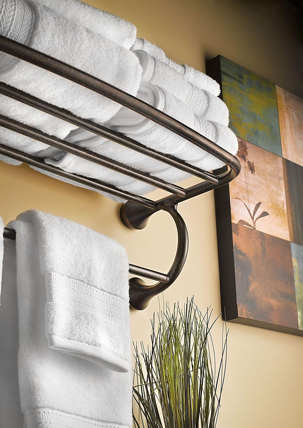 Open Box - Moen CSIYB2894ORB 24" Aluminum Hotel Shelf from the Eva Collection