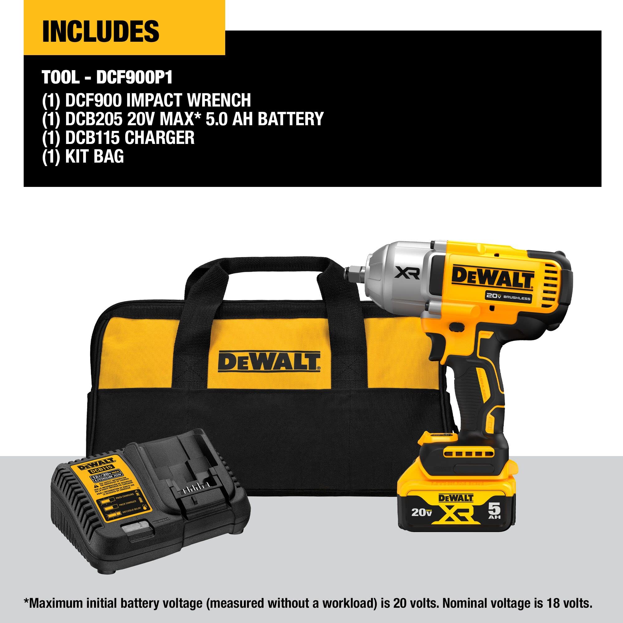 Open Box -  DEWALT 20V MAX* XR 1/2