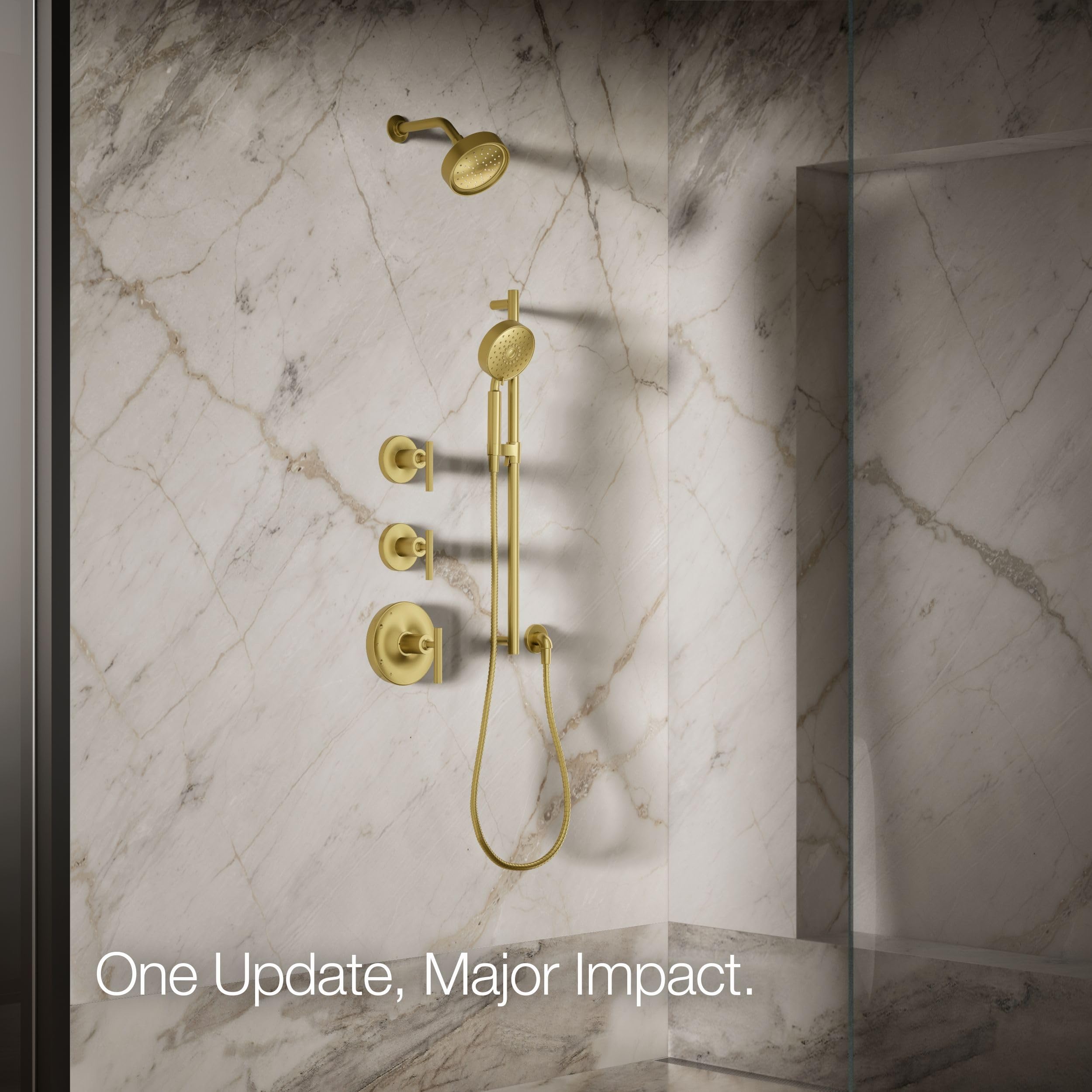 Open Box - Kohler K-939-G-2MB - Shower Heads Showers