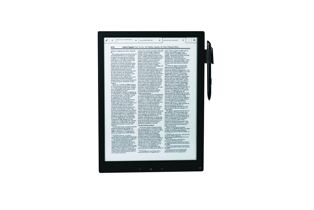 New - Sony DPT-S1 13.3" Digital Paper System Ultra-Thin E-Ink Reader Notepad