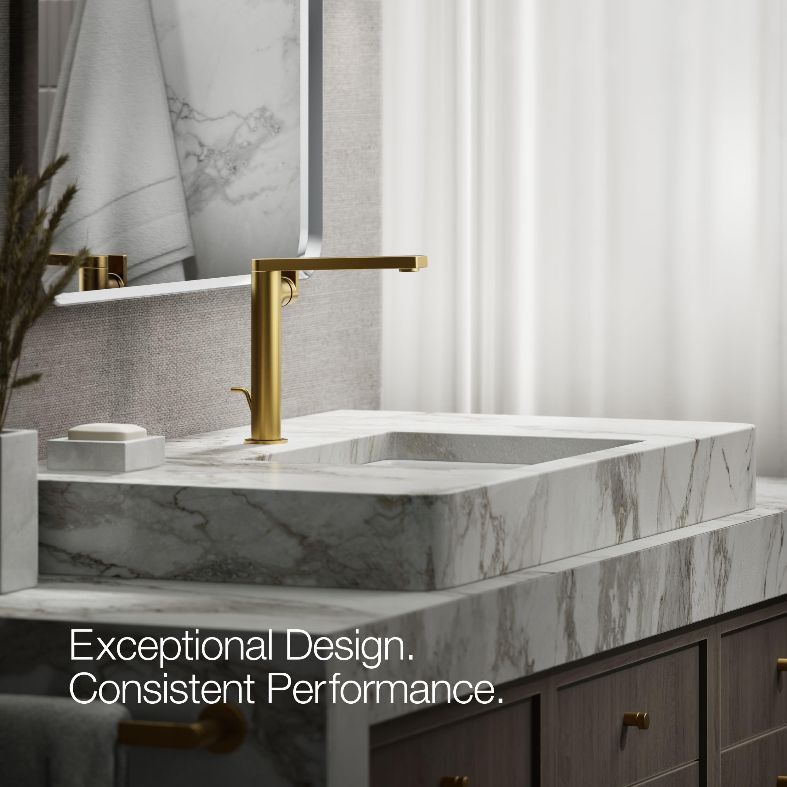 Open Box - Kohler K-73168-4-2MB - Bathroom Sink Faucets Faucet