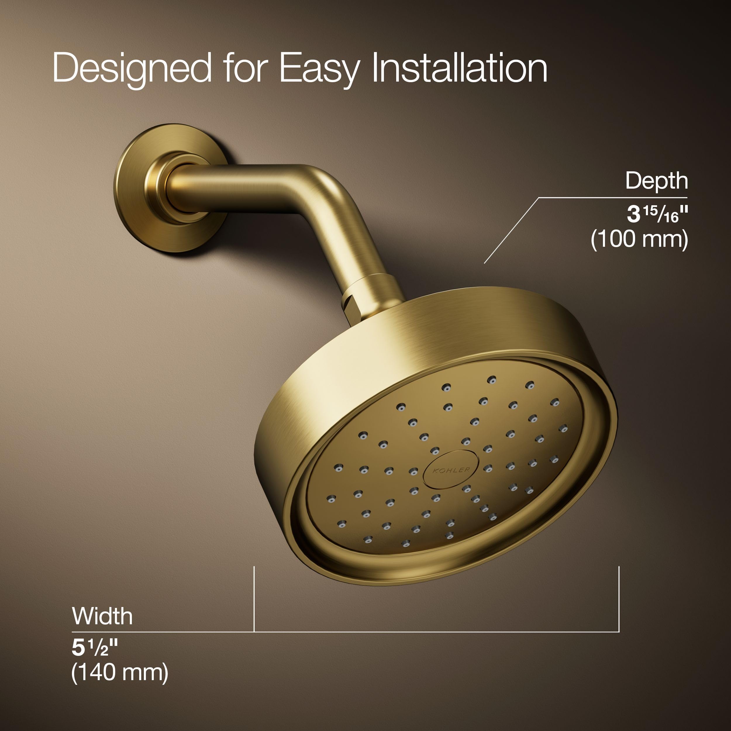 Open Box - Kohler K-939-G-2MB - Shower Heads Showers