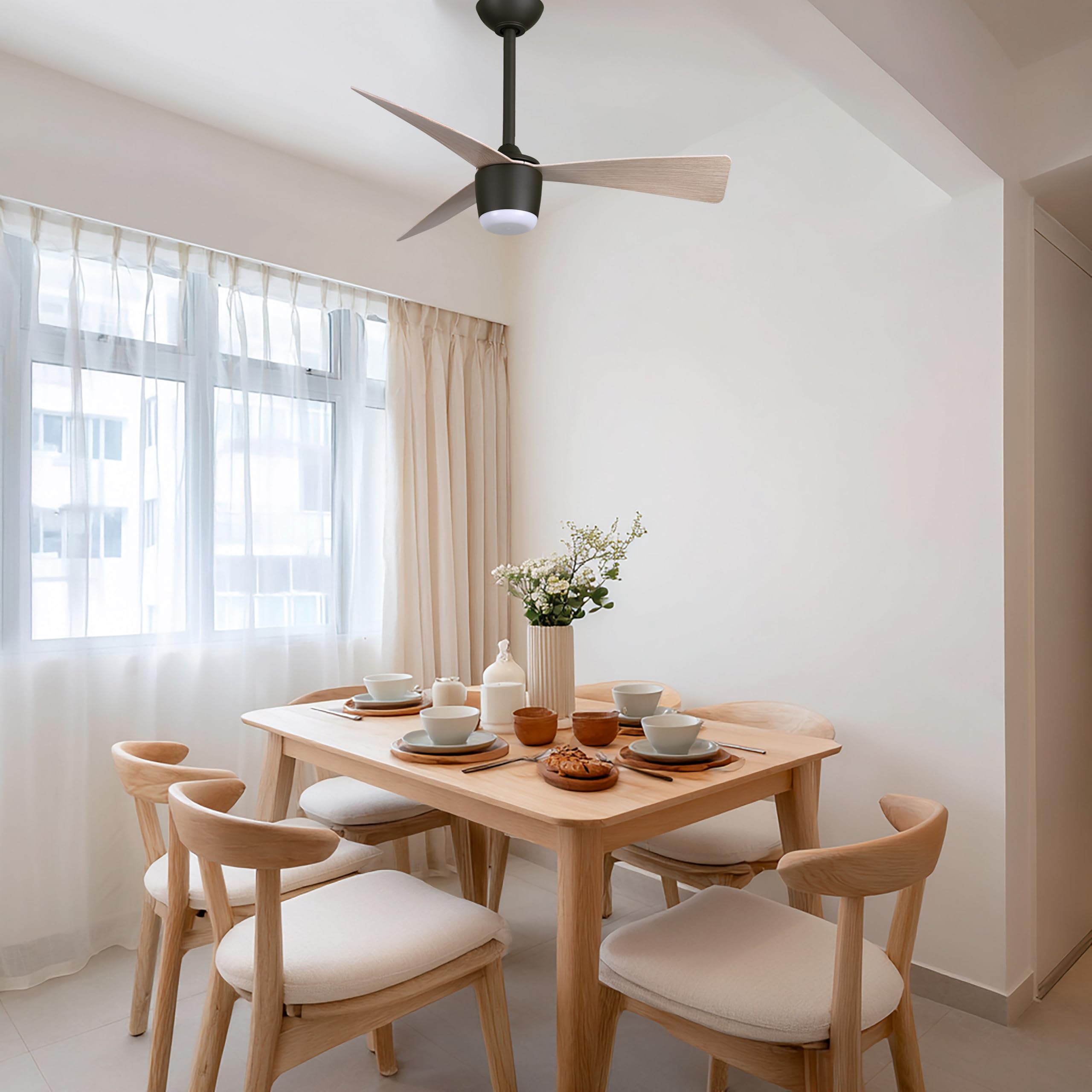 Open Box - MinkaAire F743L-DB/ASW - Ceiling Fans Fans