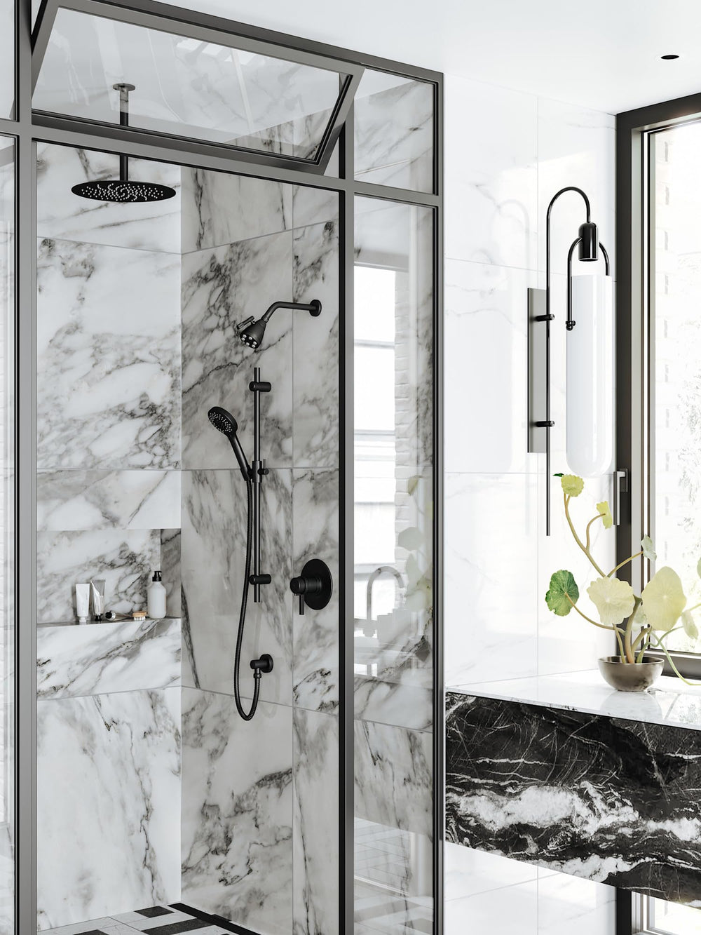 Open Box - Rohl TLB47W1LMSTN - Valve Trim Only Showers