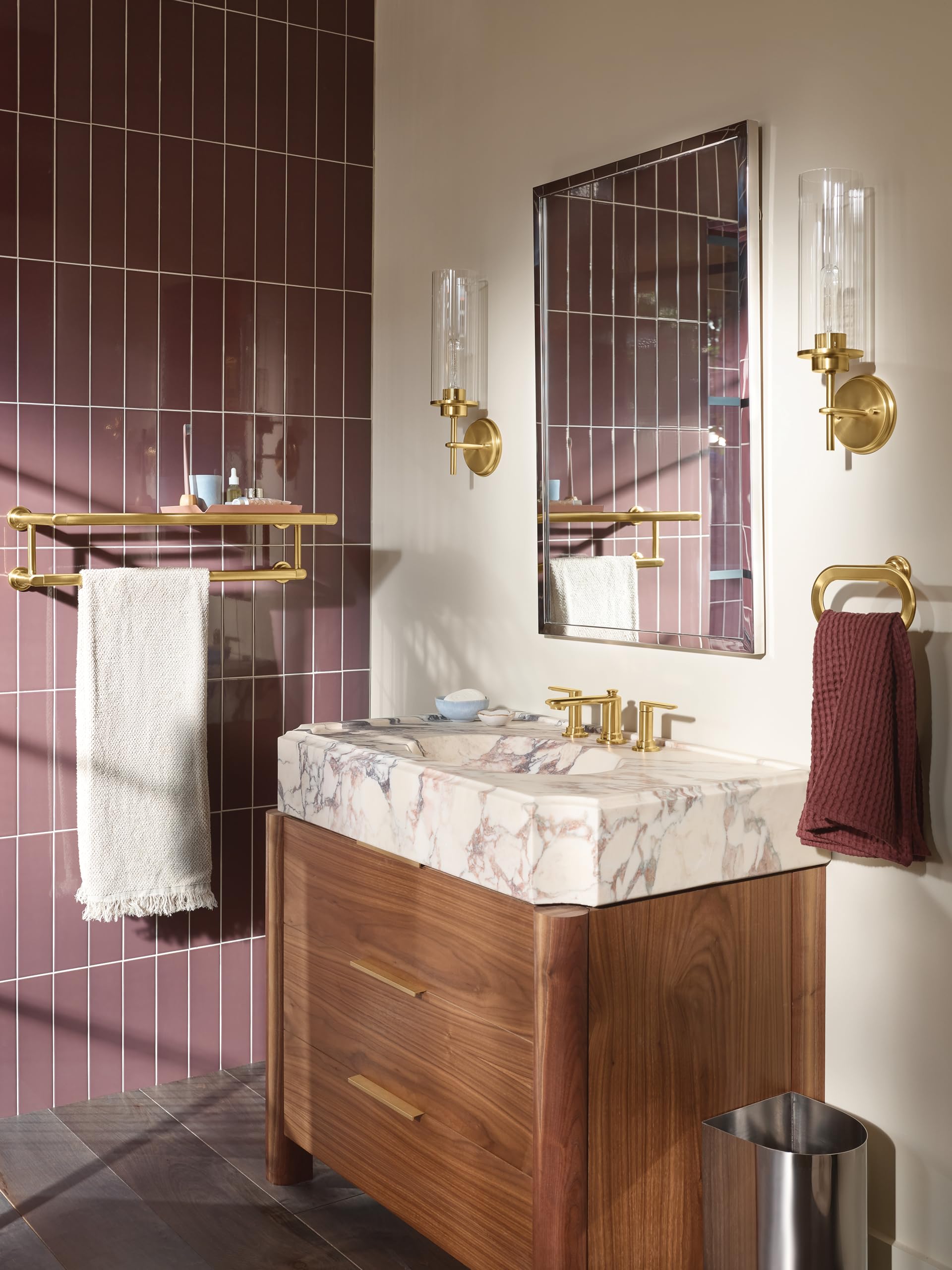 Open Box - Moen YB1761BG - Bathroom Fixtures Indoor Lighting