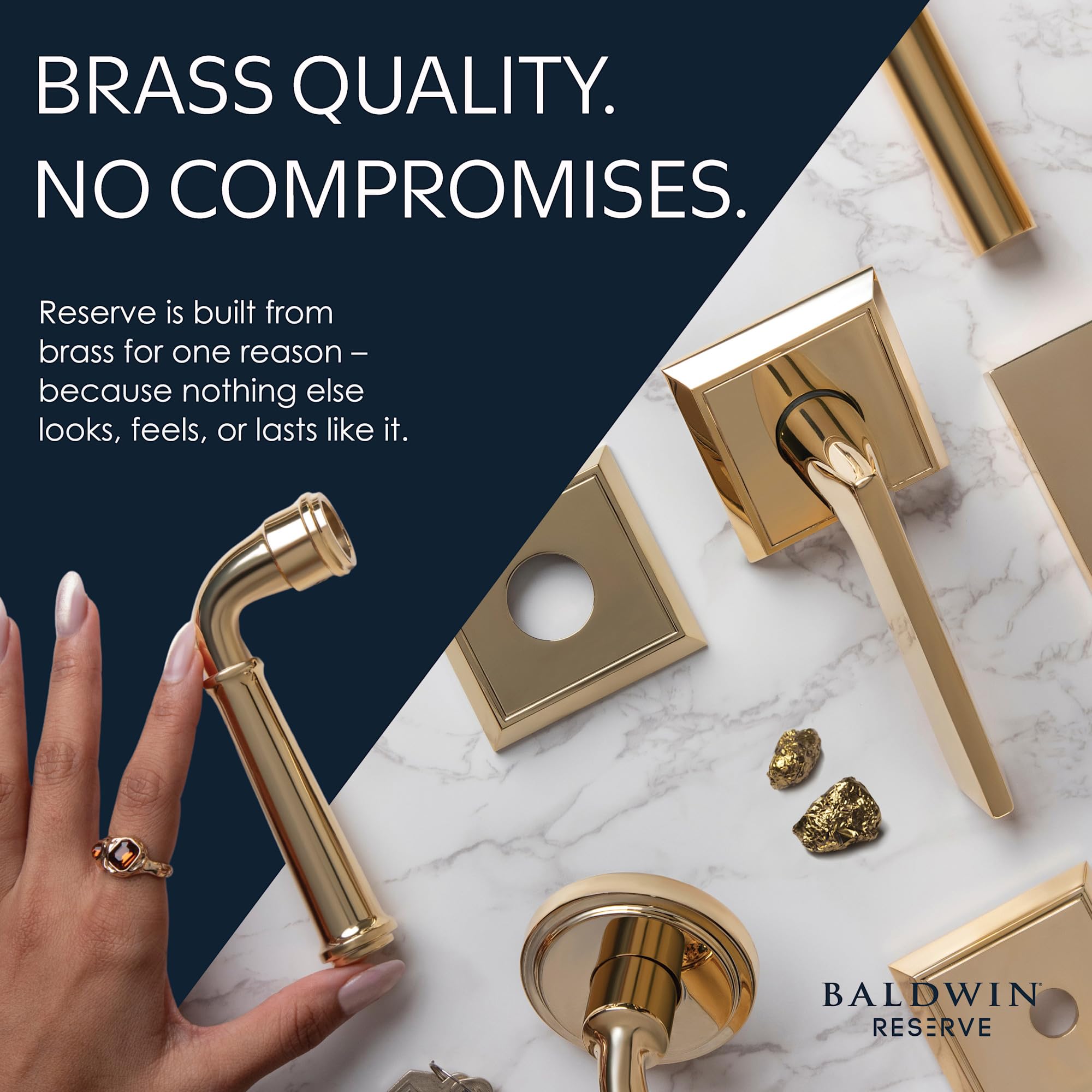Open Box - Baldwin PSVASCSR190 - Door Knobs Door Hardware
