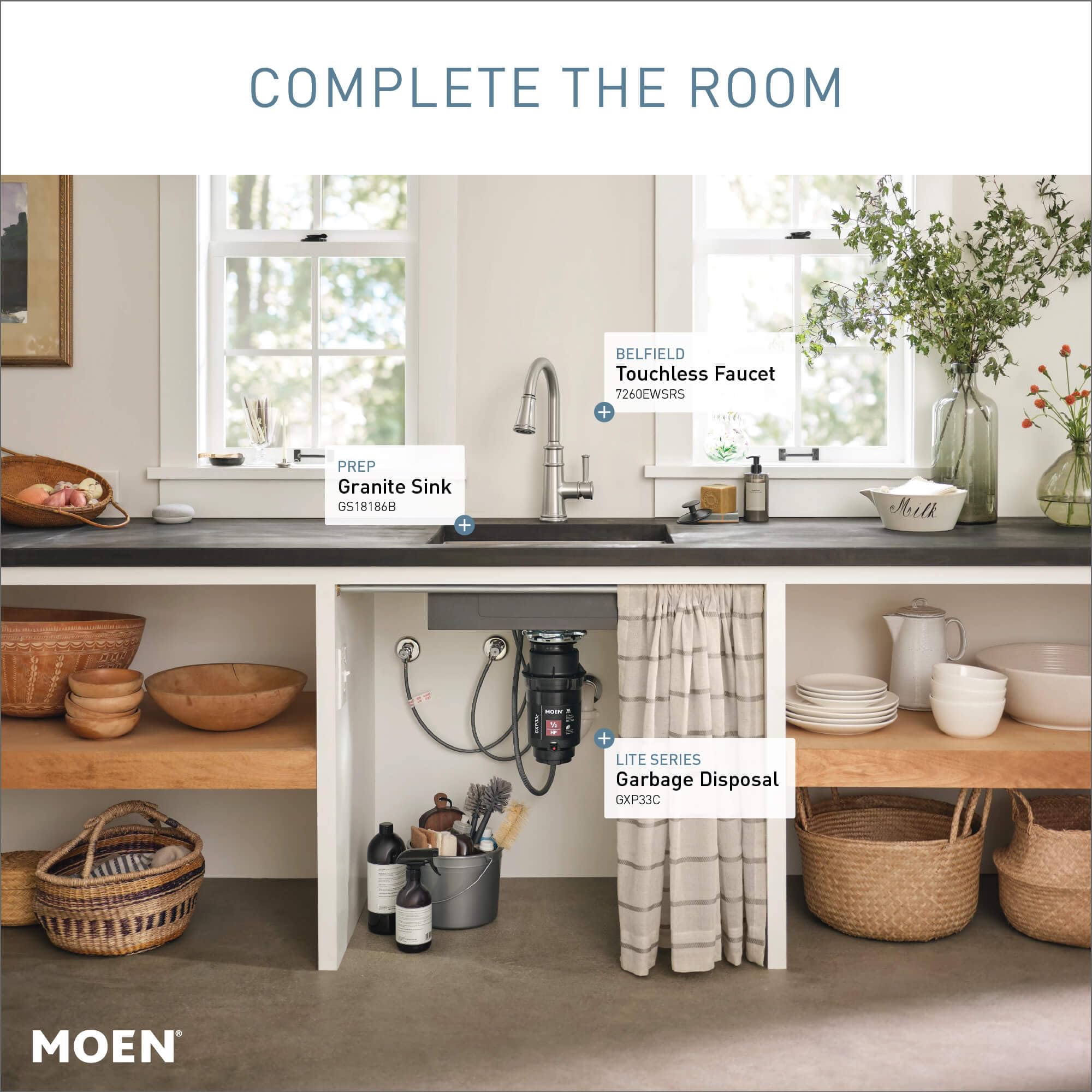 Open Box - Moen 7260EWSRS - Kitchen Faucet