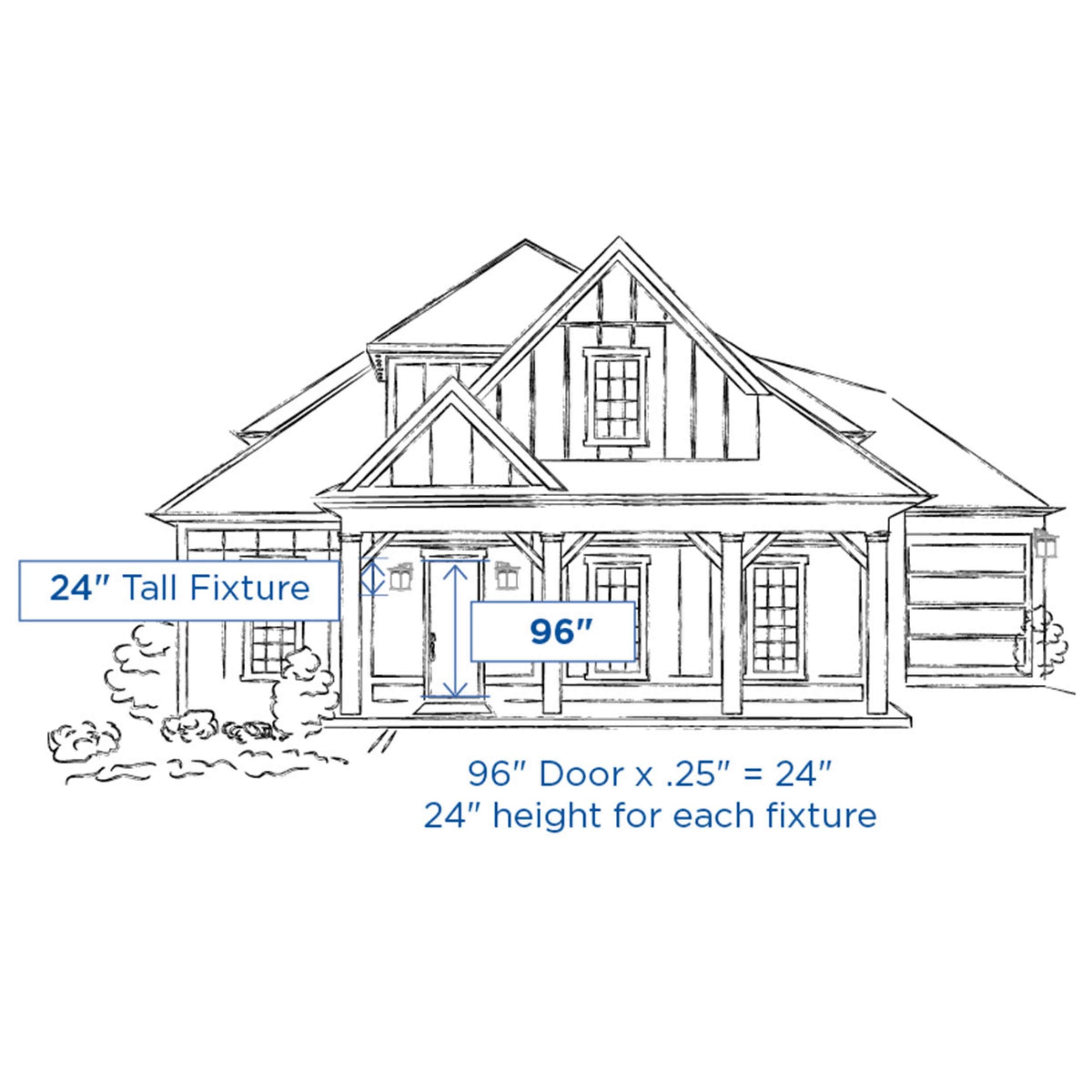 Open Box - Progress Lighting P550103-031-30 - Wall Sconces Outdoor Lighting