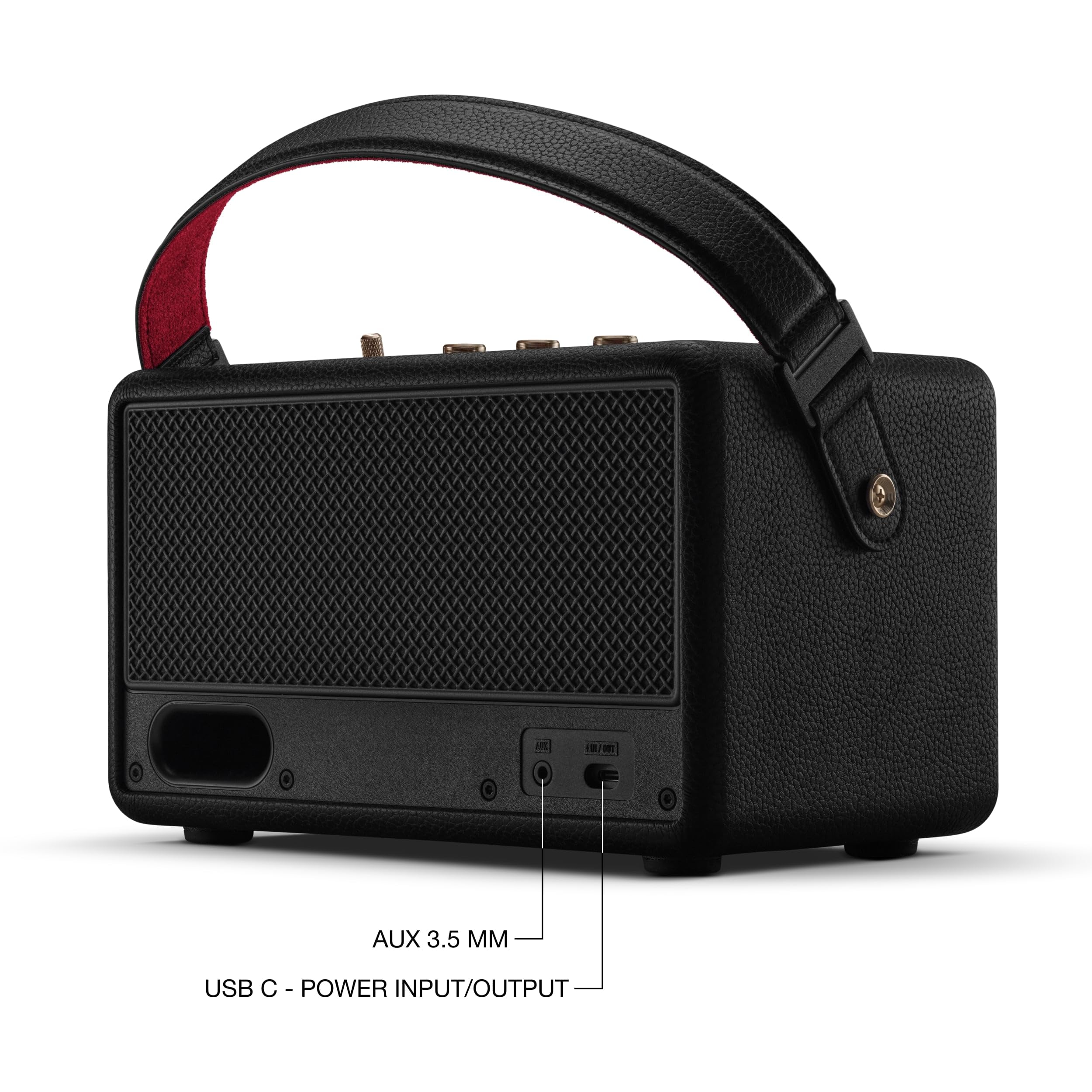 Certified Refurbished - Kilburn III�Bluetooth Speaker Black and Brass