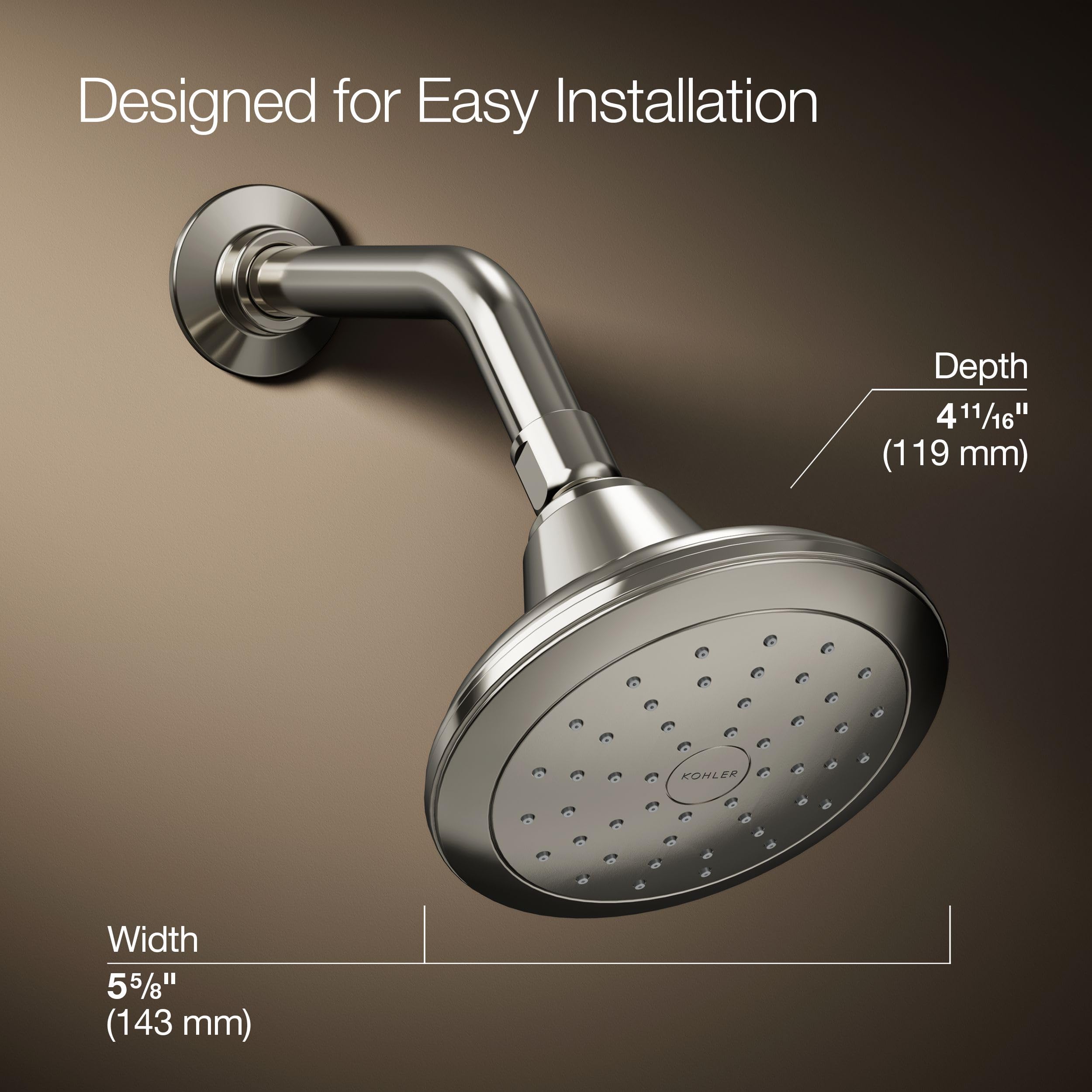 Open Box - Kohler K-45417-G-SN - Shower Heads Showers