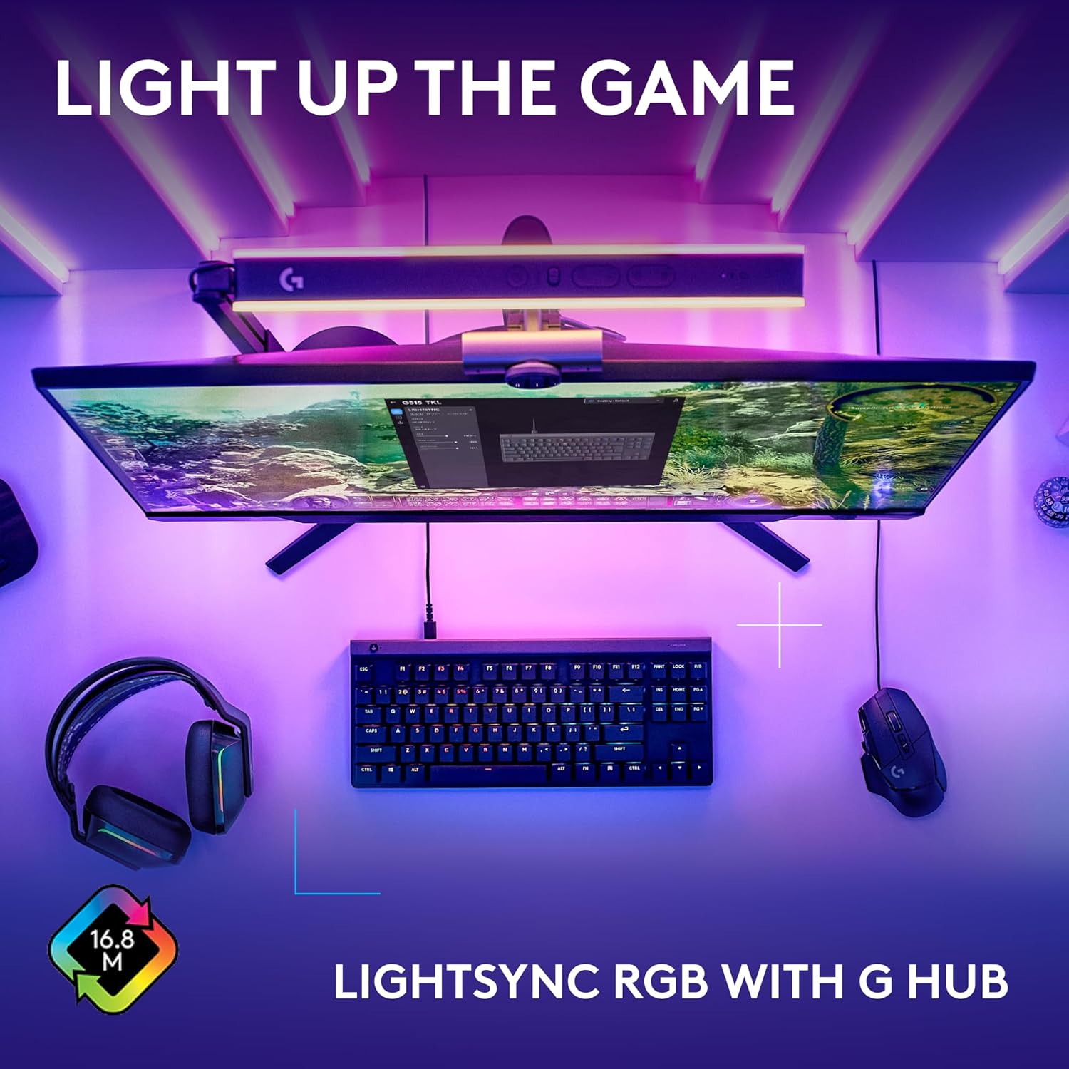 Refurbished - G515 TKL Wired Low Profile Gaming Keyboard