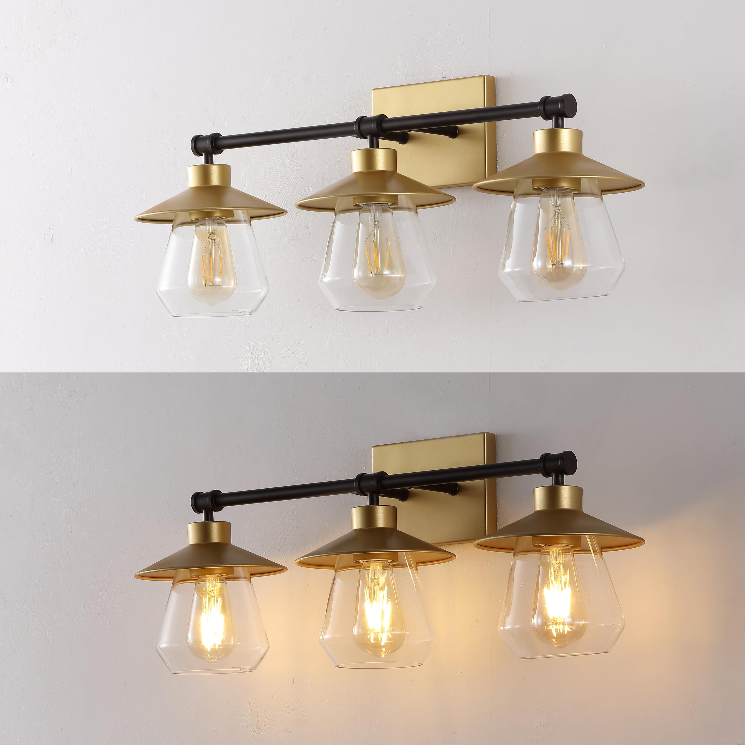 Open Box - JONATHAN Y Lighting JYL1505B - Bathroom Fixtures Indoor Lighting