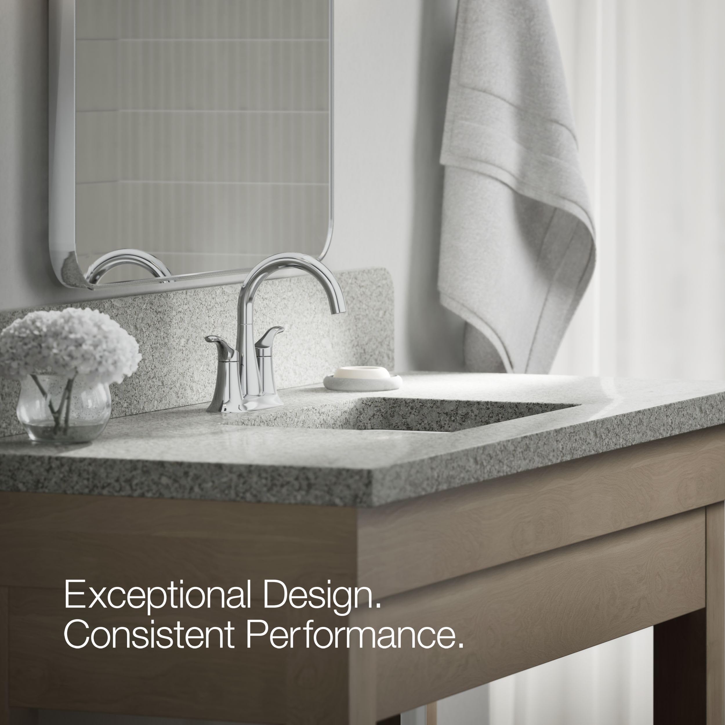 Open Box - Kohler K-27388-4-CP - Bathroom Sink Faucets Faucet